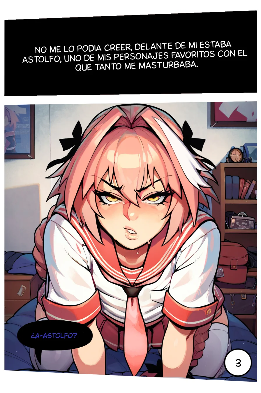 Mi Compañero De Habitacion Es Un Cosplayer Trap – Mr sadbat - Página 4