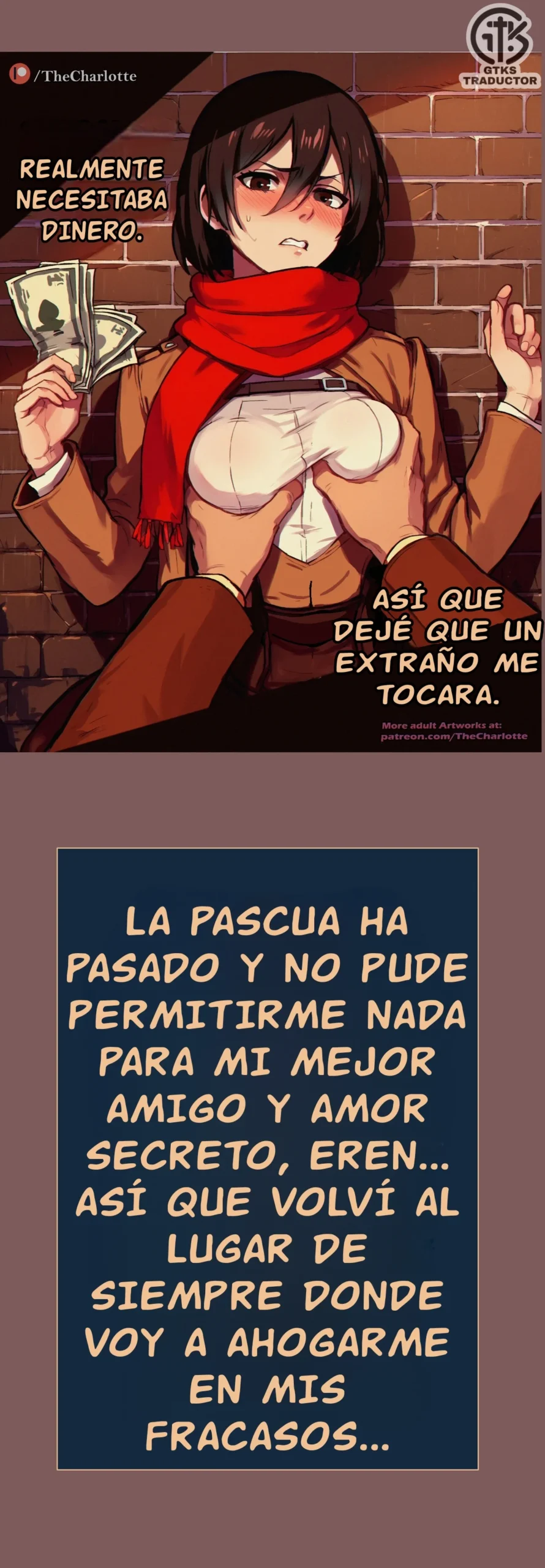 Mikasa Debauched Life – The Charlotte - Página 1