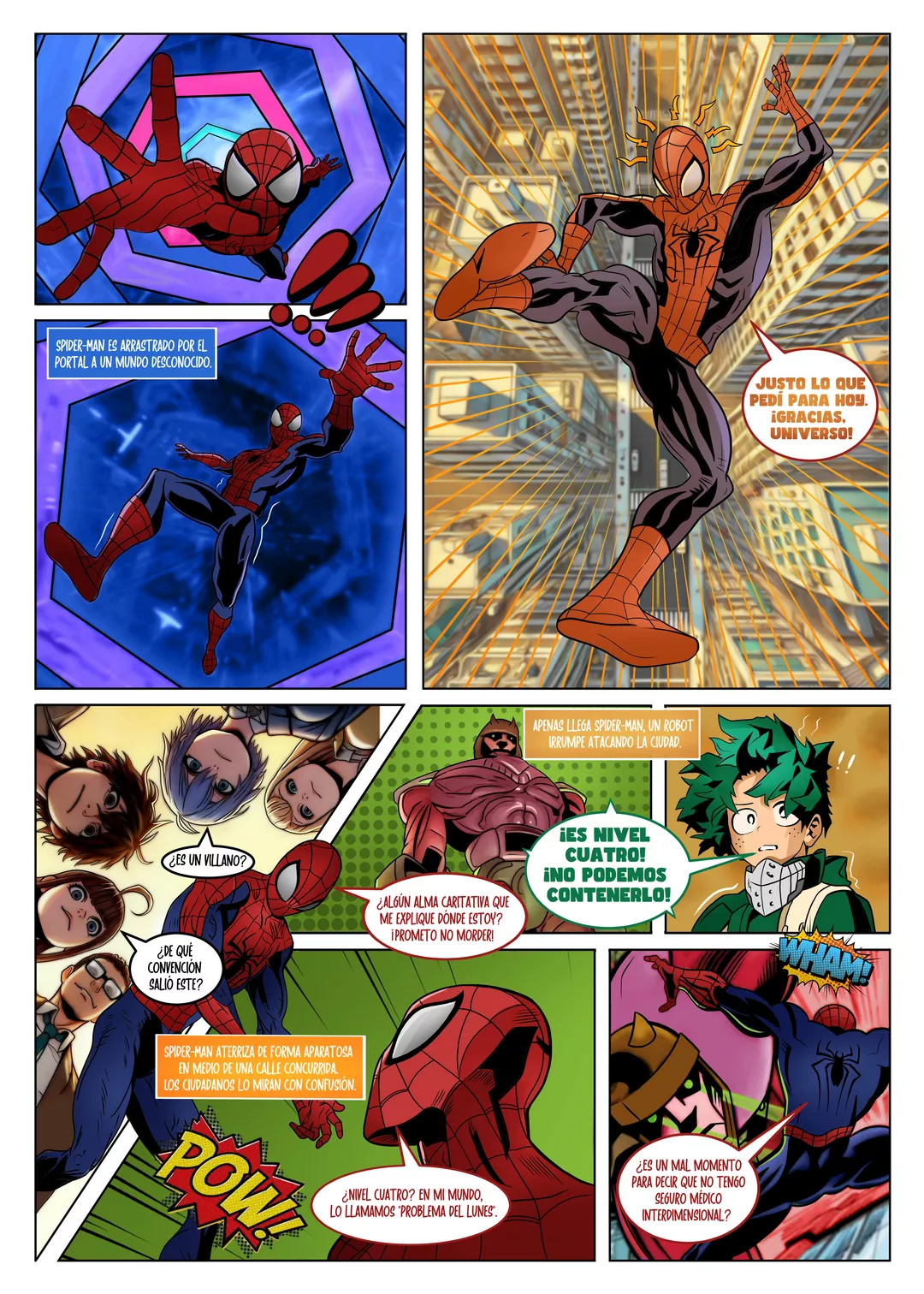 Mina Ashido x Spider-Man – Onirico - Página 3