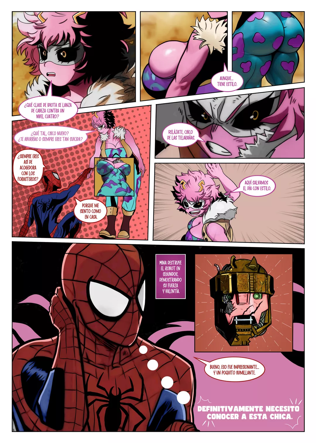 Mina Ashido x Spider-Man – Onirico - Página 4