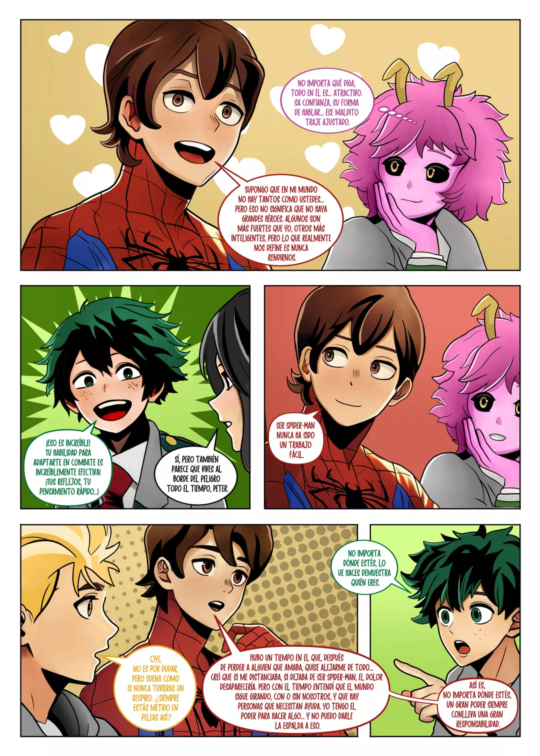 Mina Ashido x Spider-Man – Onirico - Página 12