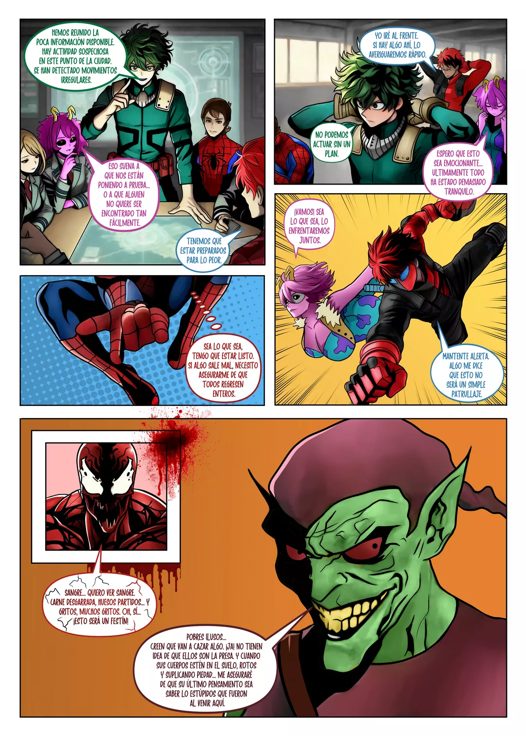 Mina Ashido x Spider-Man – Onirico - Página 14