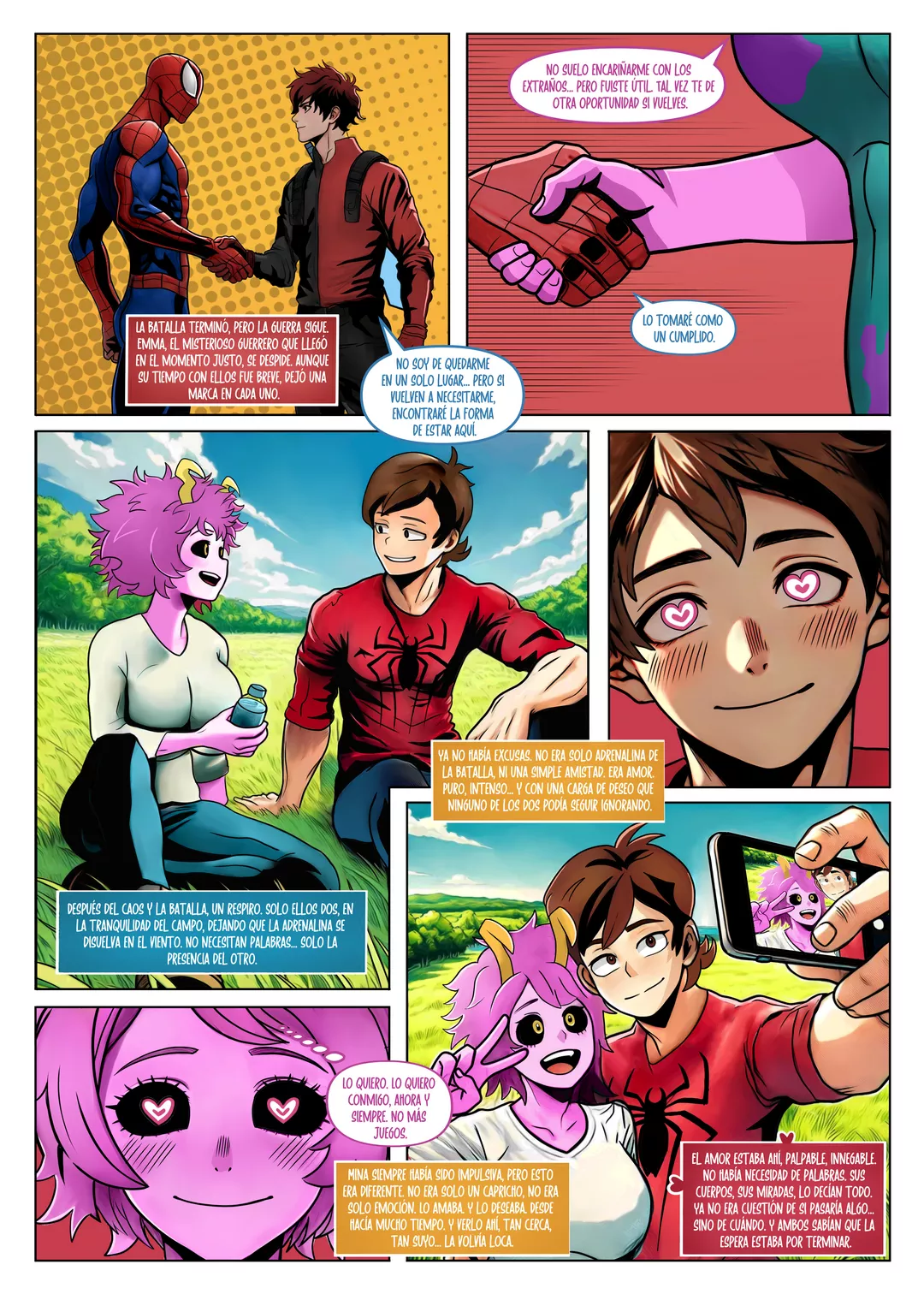 Mina Ashido x Spider-Man – Onirico - Página 16