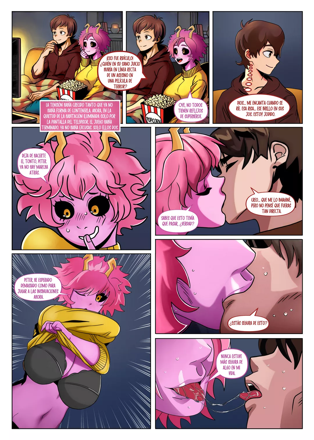 Mina Ashido x Spider-Man – Onirico - Página 17