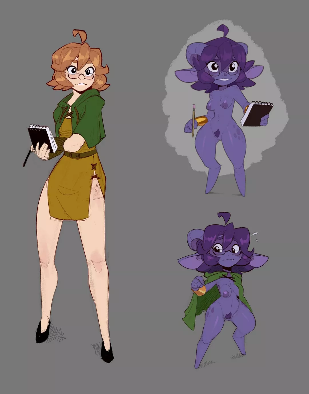 Monster Researcher Eclair and the Book of Imps – HuffsLove - Página 9