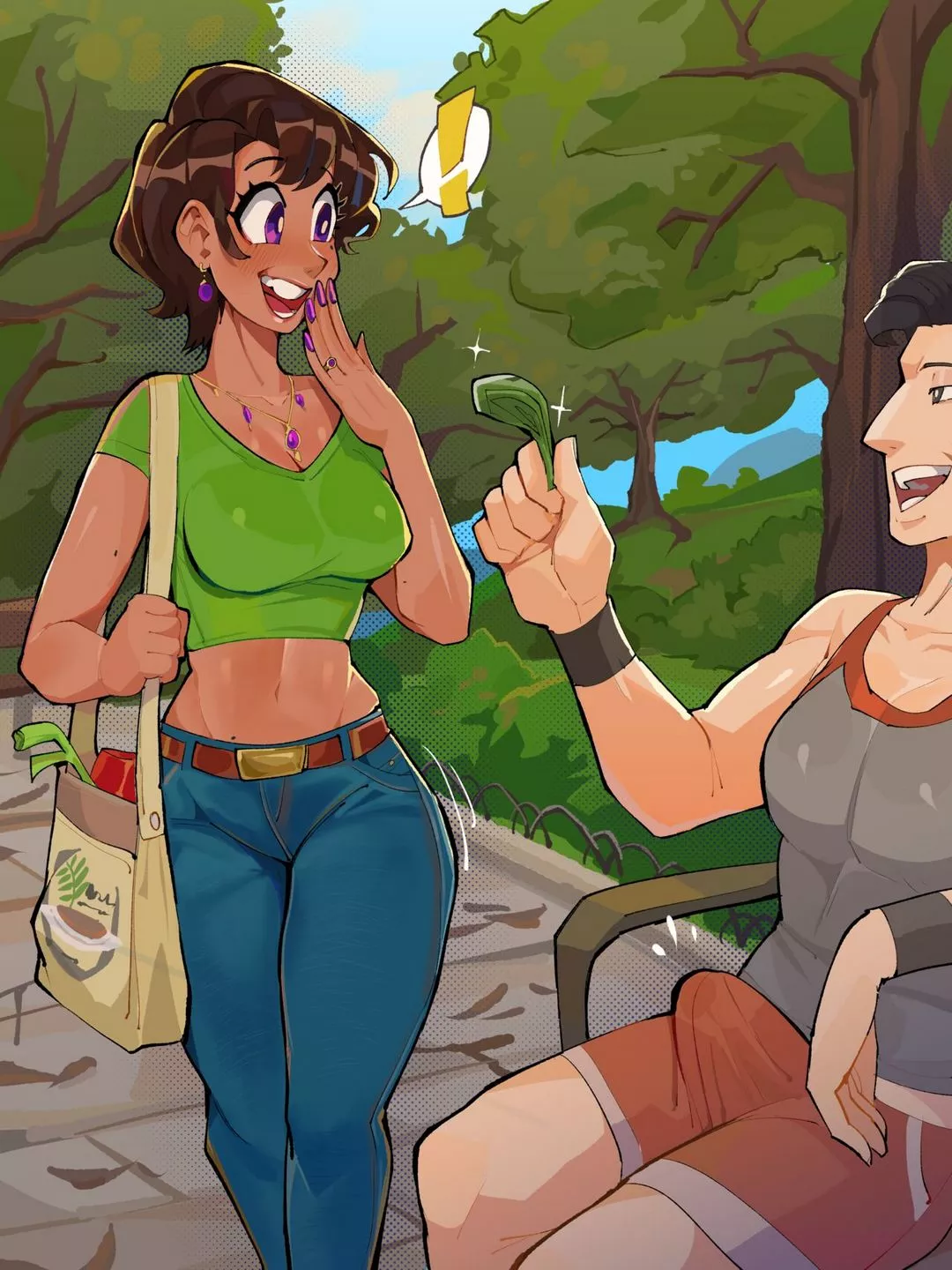 Morning Stroll in Depravecity – Differland - Página 1