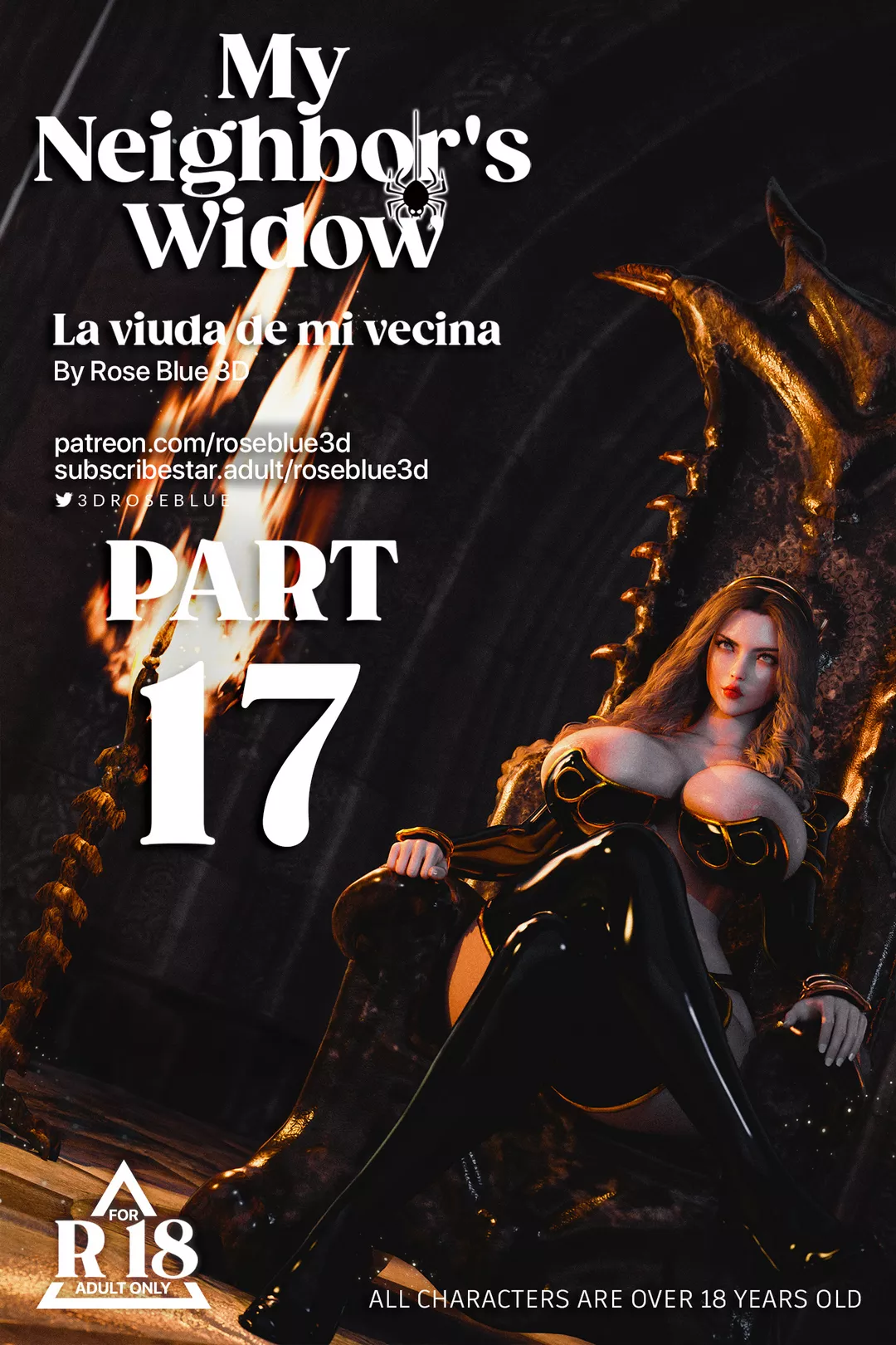 My Neighbor’s Widow 17 – RoseBlue3D - Página 1
