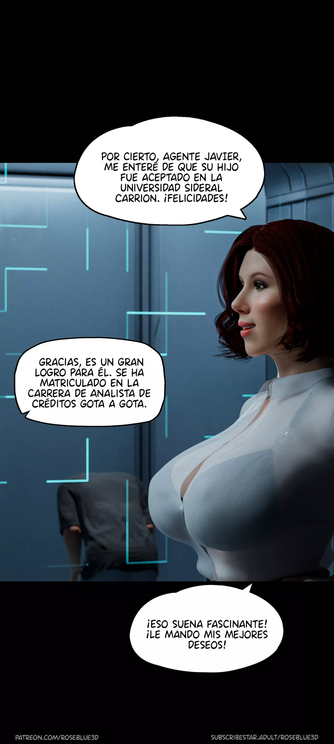 My Neighbor’s Widow 23 – RoseBlue3D - Página 15