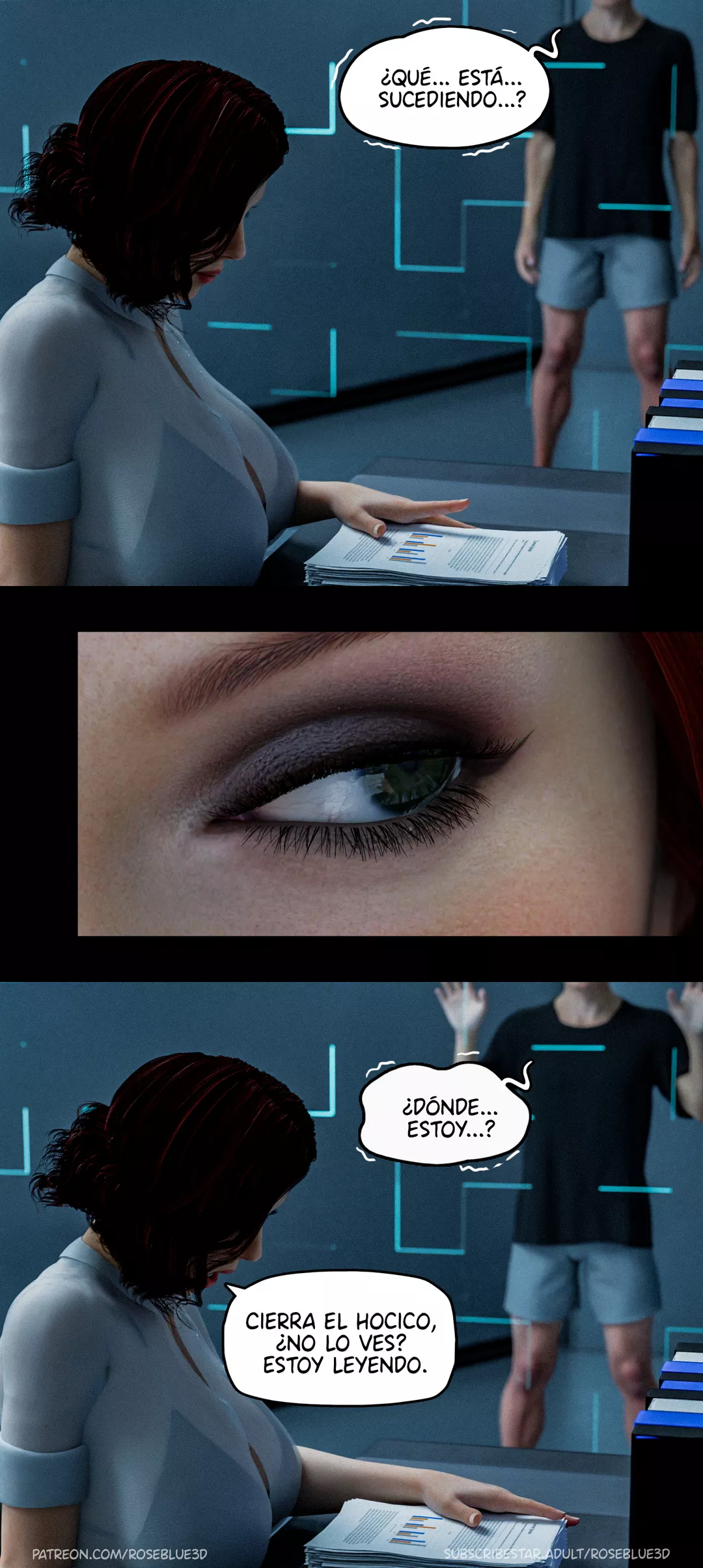 My Neighbor’s Widow 23 – RoseBlue3D - Página 18