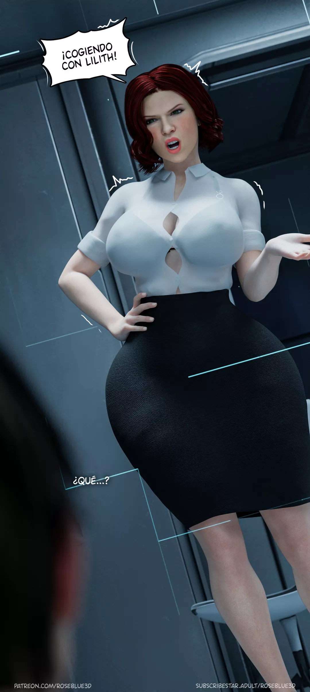 My Neighbor’s Widow 23 – RoseBlue3D - Página 25