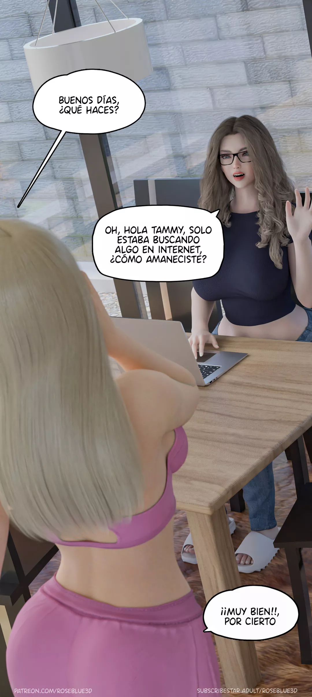 My Neighbor’s Widow 26 – RoseBlue3D - Página 28