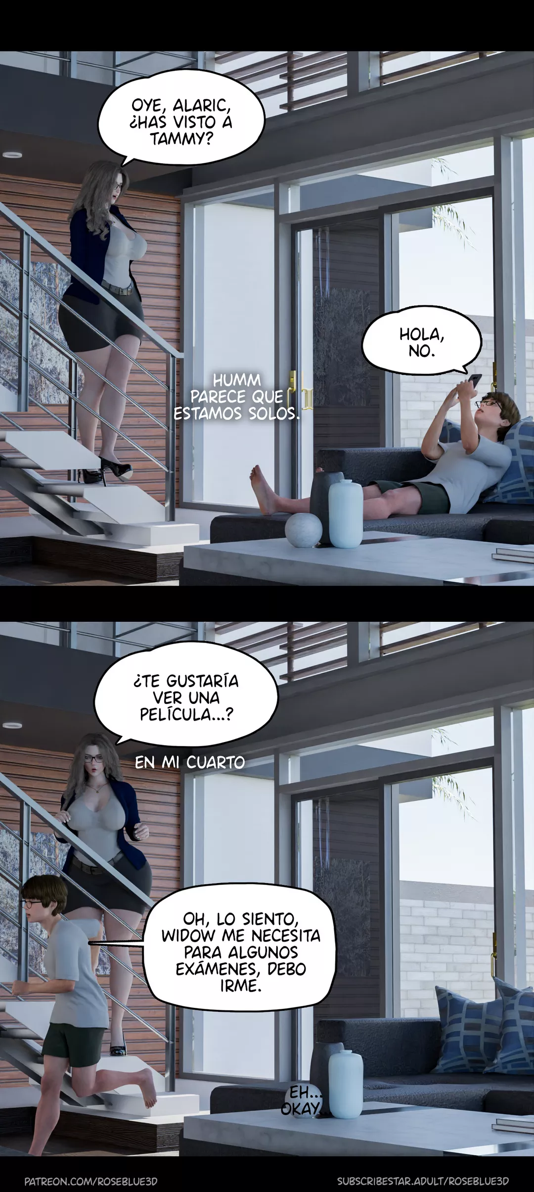 My Neighbor’s Widow 26 – RoseBlue3D - Página 36