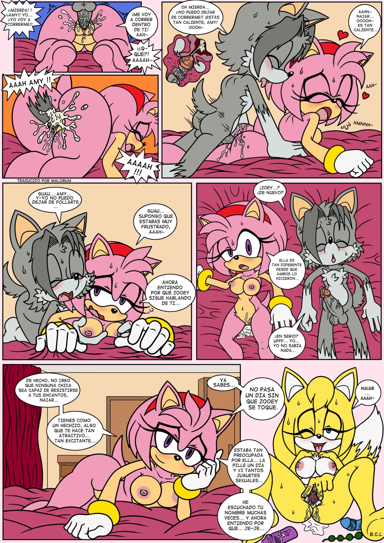 Naiars Misadventures 4 – Amy Rose The Hedgehog - Página 10