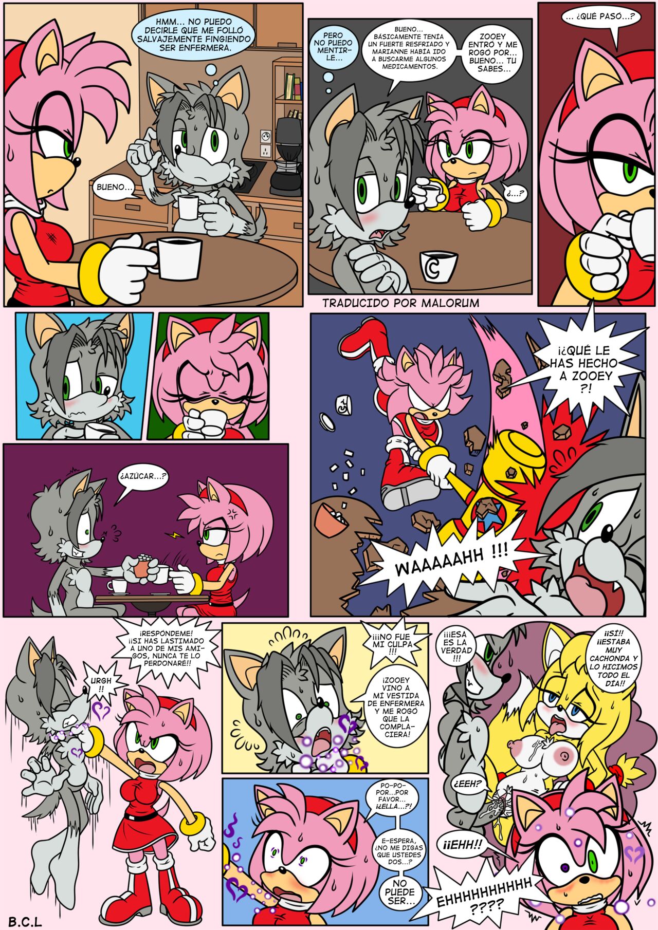 Naiars Misadventures 4 – Amy Rose The Hedgehog - Página 3