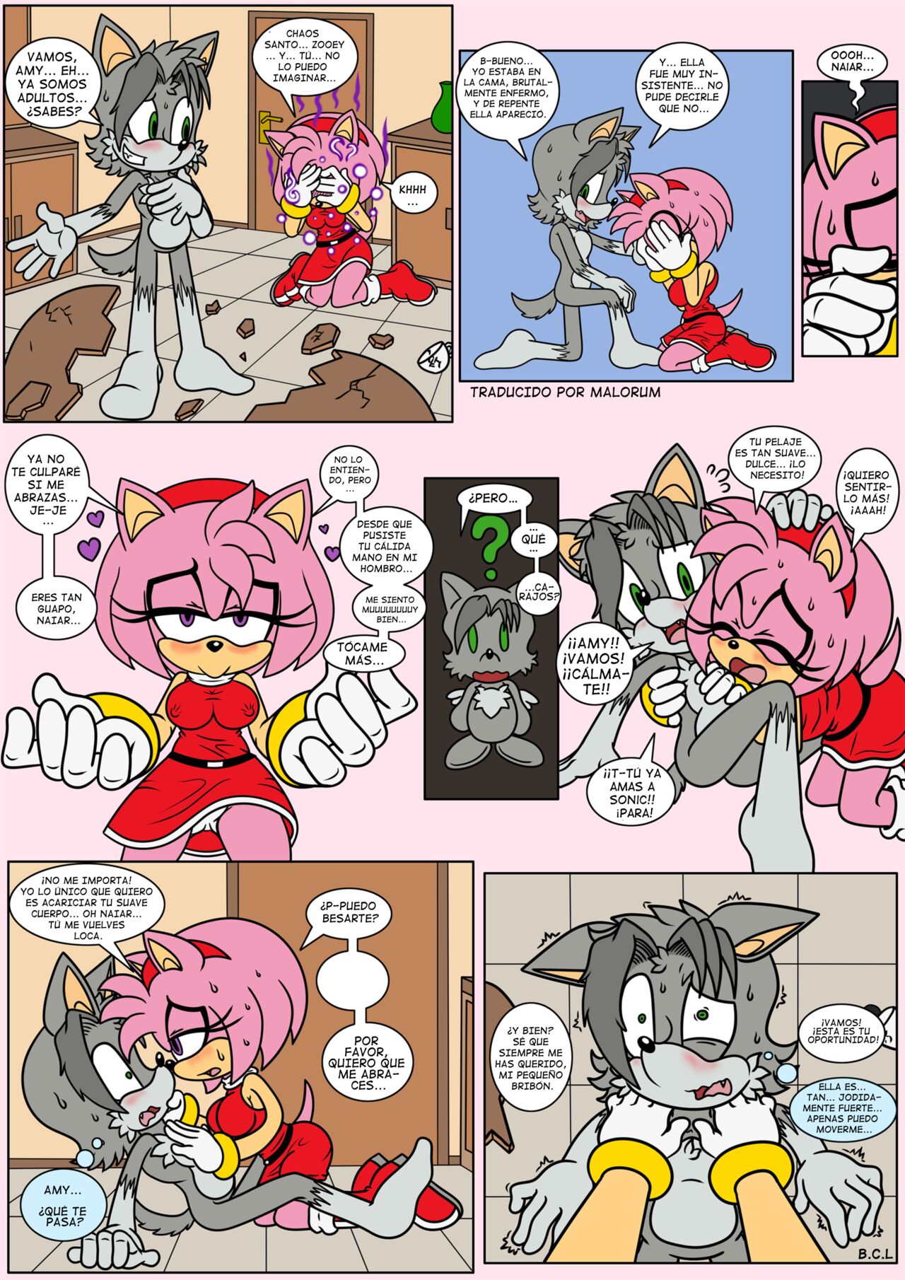Naiars Misadventures 4 – Amy Rose The Hedgehog - Página 4