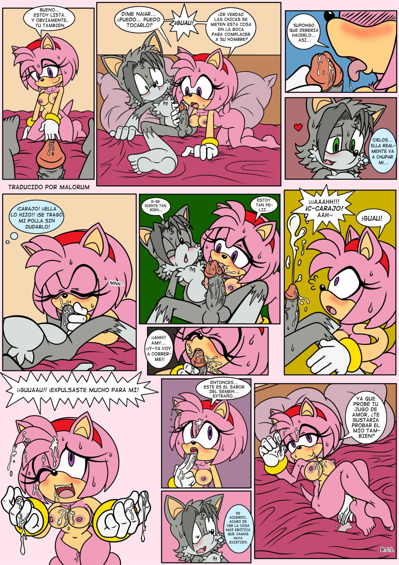 Naiars Misadventures 4 – Amy Rose The Hedgehog - Página 6