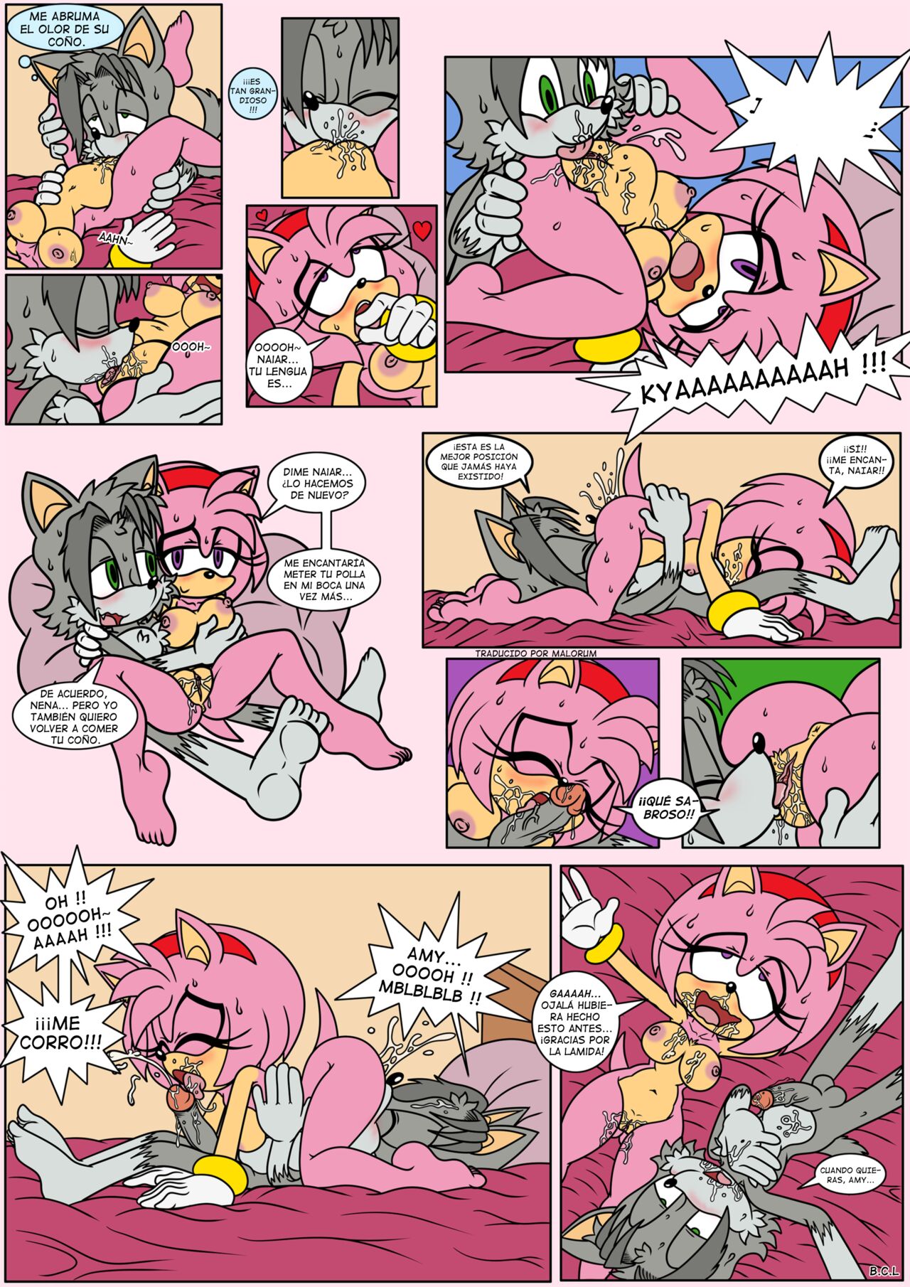 Naiars Misadventures 4 – Amy Rose The Hedgehog - Página 7