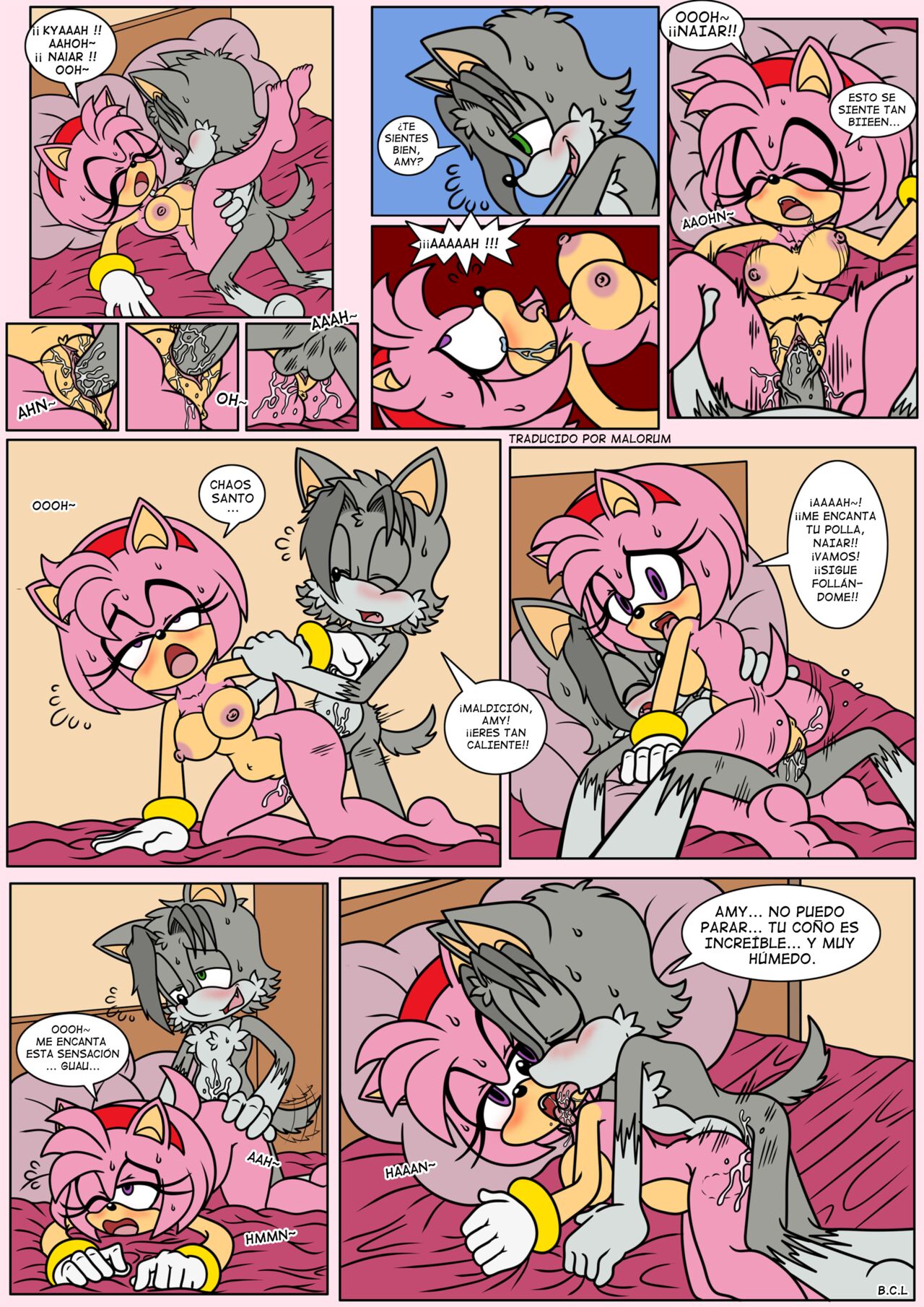 Naiars Misadventures 4 – Amy Rose The Hedgehog - Página 9