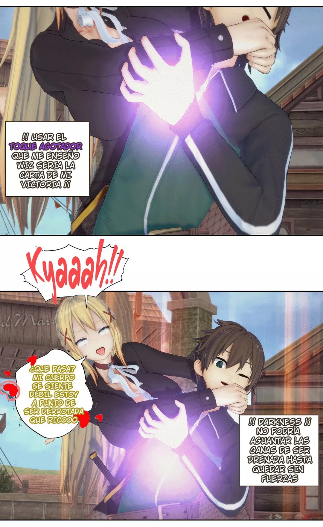 Una Entrañable Noche de Sexo con la Paladin de mi Equipo – NFT_Waifuz - Página 4