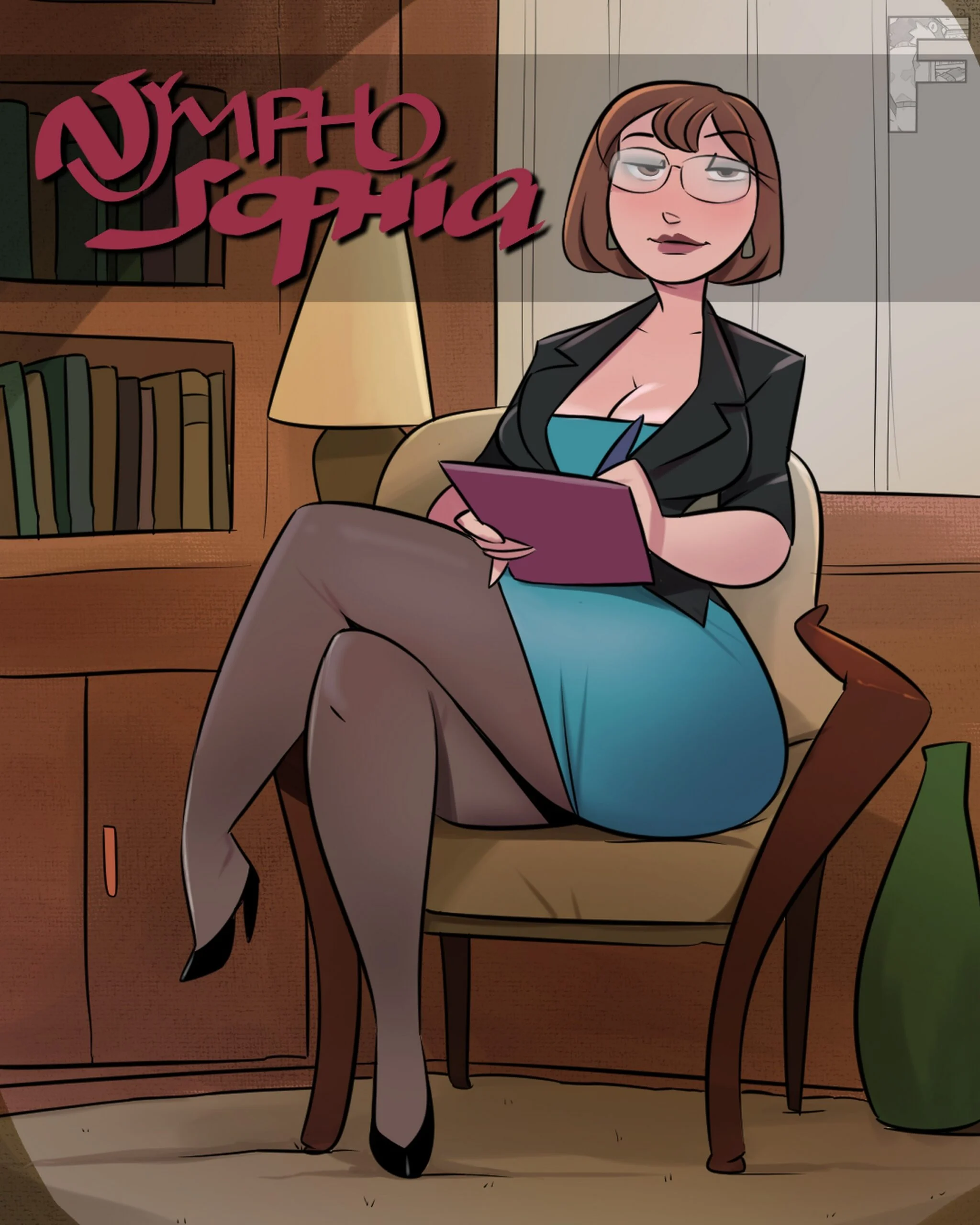 NymphoSophia First Session – JMoz Comix - Página 1