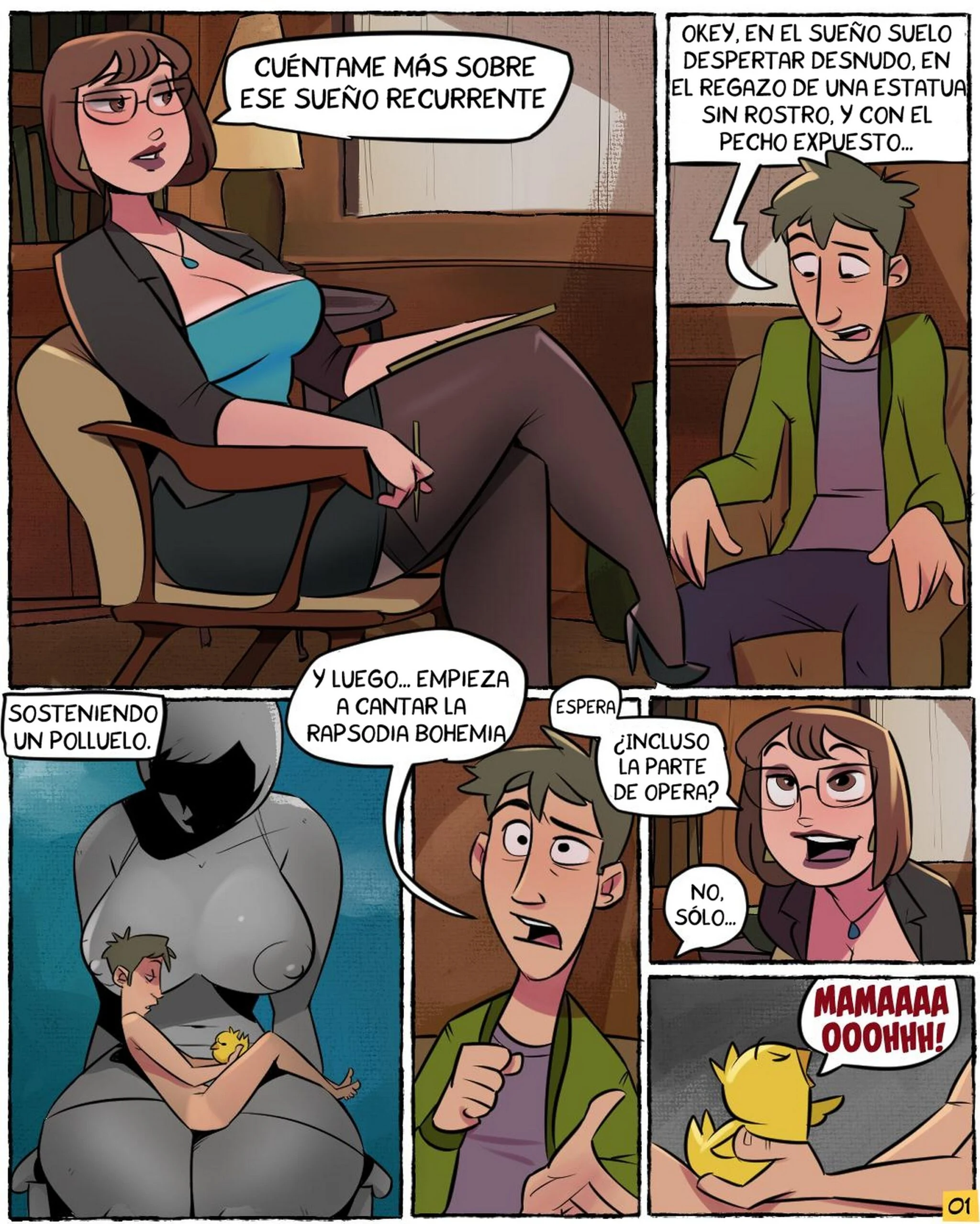 NymphoSophia First Session – JMoz Comix - Página 3