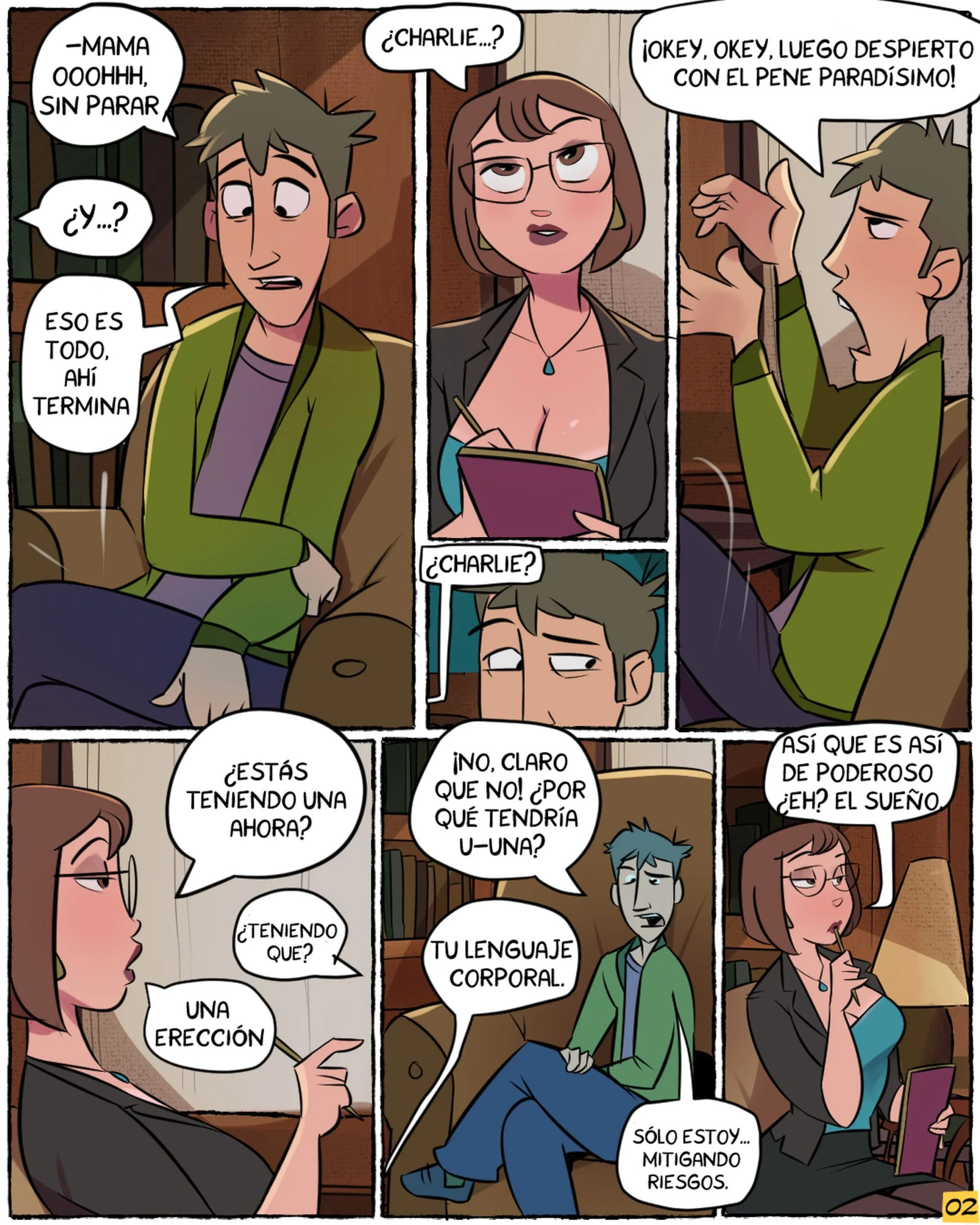 NymphoSophia First Session – JMoz Comix - Página 4