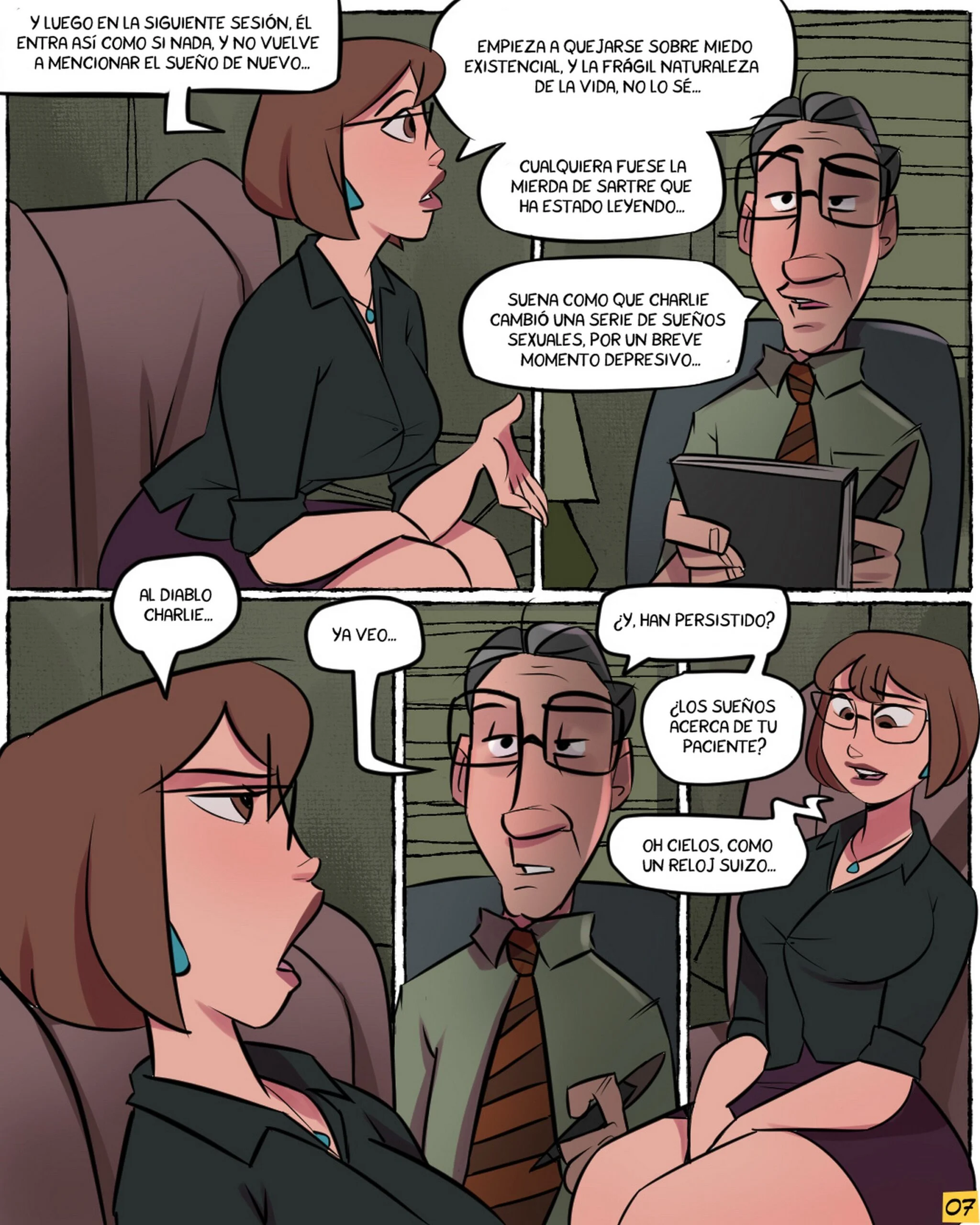 NymphoSophia First Session – JMoz Comix - Página 9