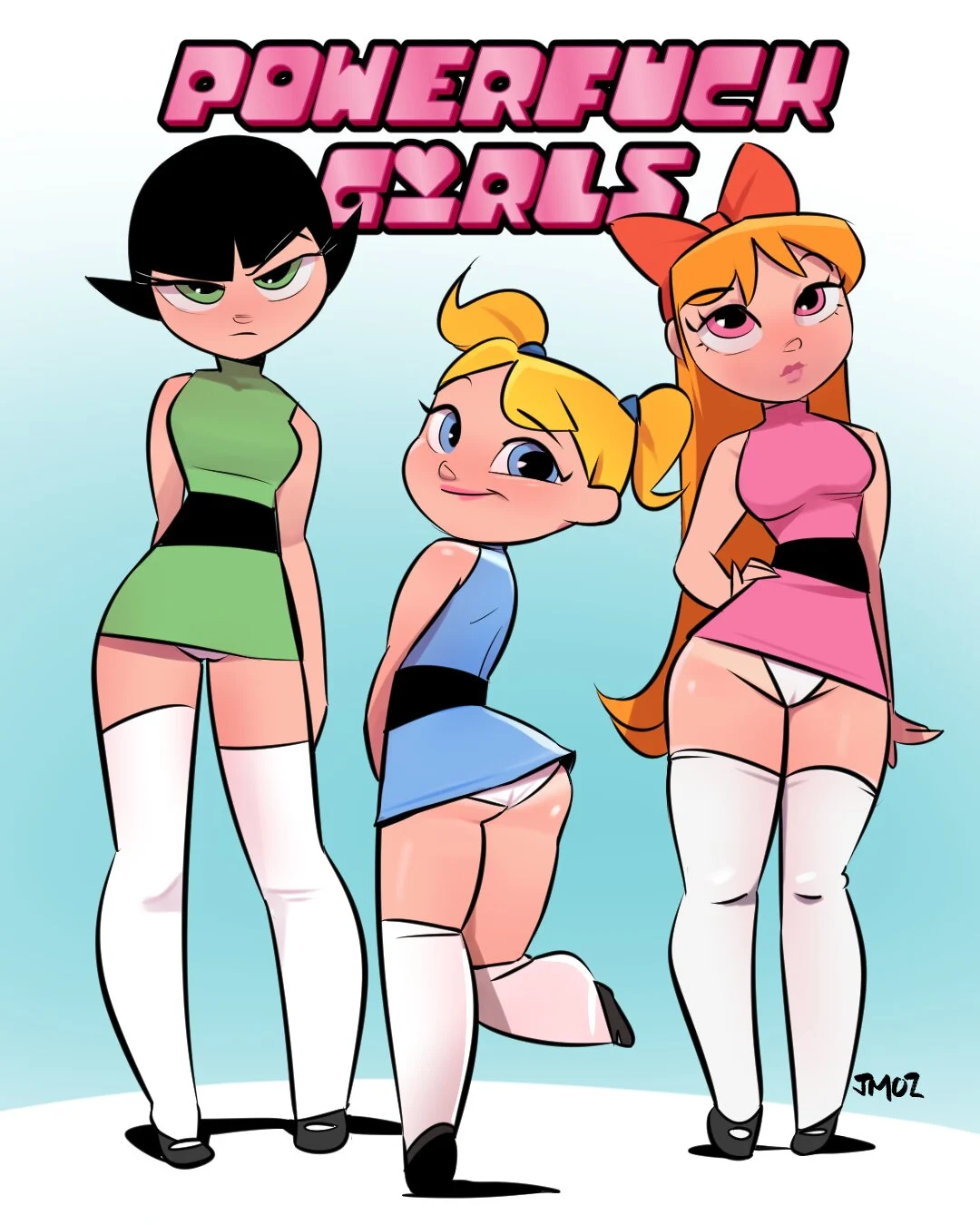 Powerfuck Girls – JMoz Comix - Página 1