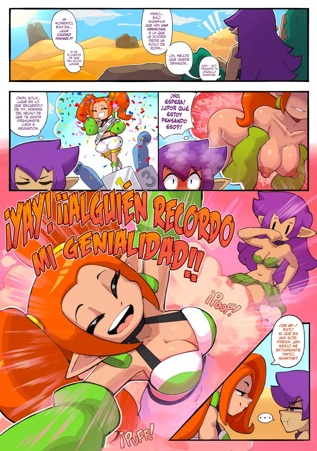 Shantae Problemas en la Ciudad de Tassel – NudieDoodles - Página 3