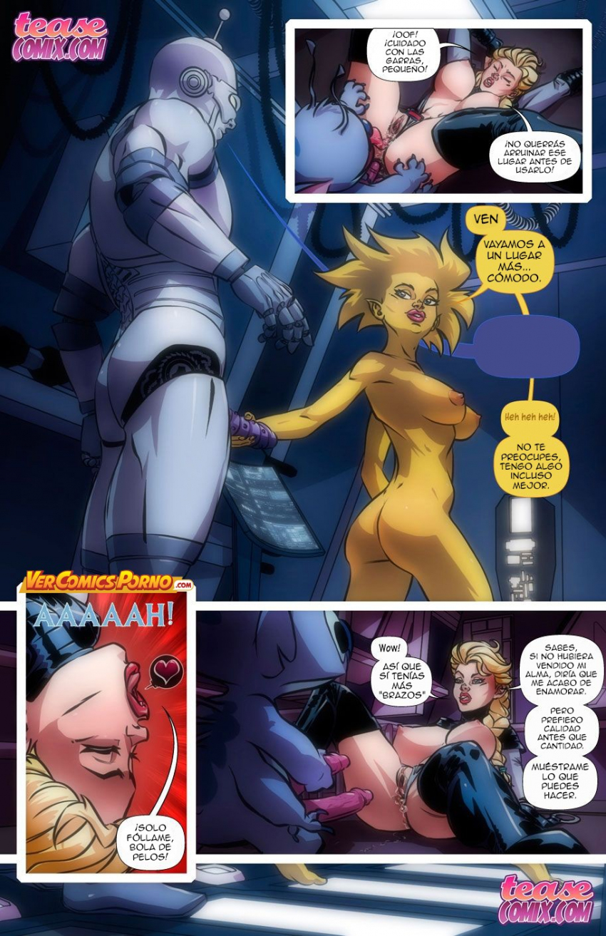 Space Slut 2 – Futanari - Página 11