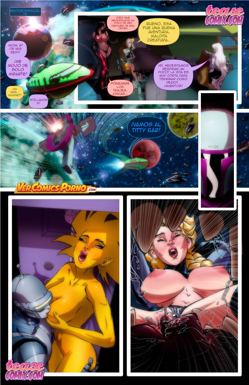 Space Slut 2 – Futanari - Página 5