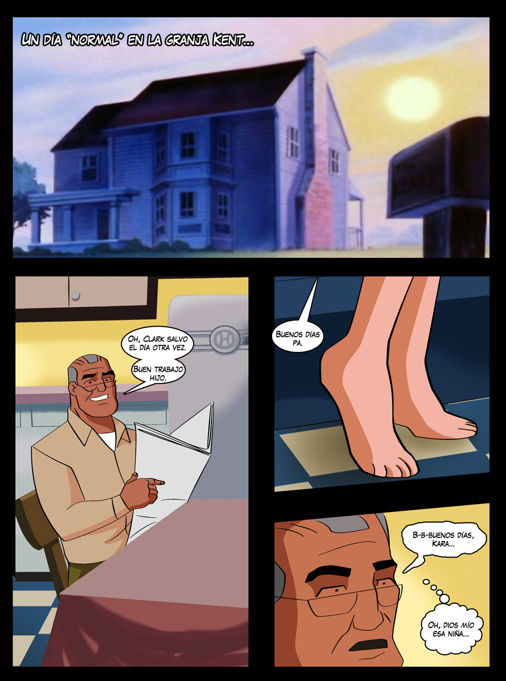 Supergirl Adventures Horny Little Girl 1 - Página 3