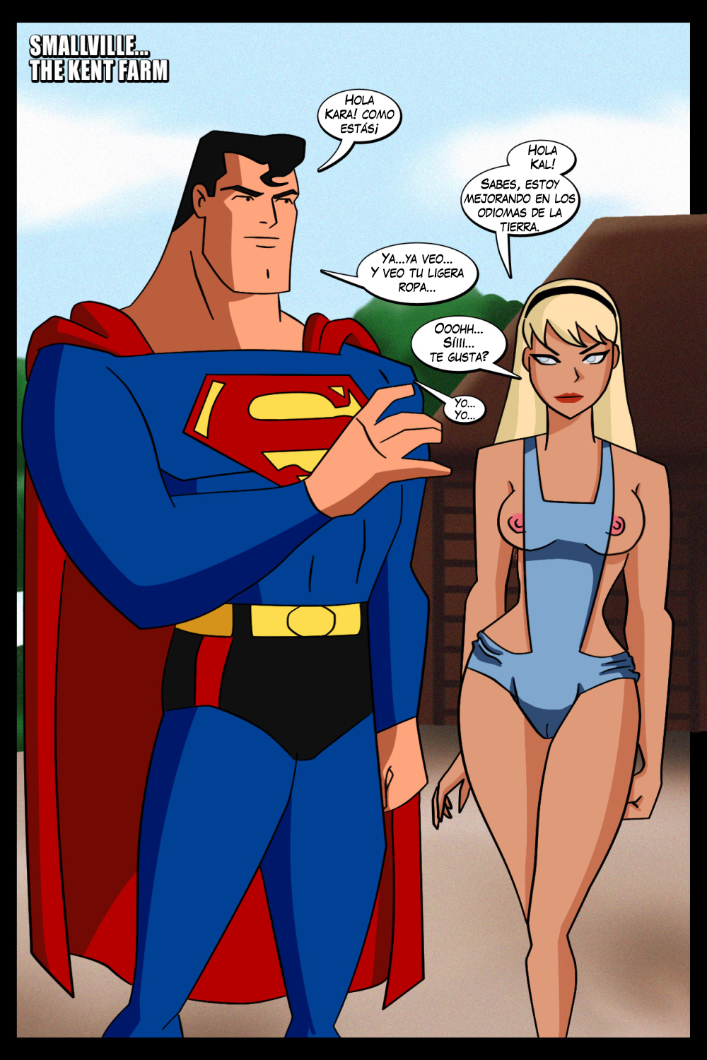 Supergirl Adventures Horny Little Girl 2 - Página 2