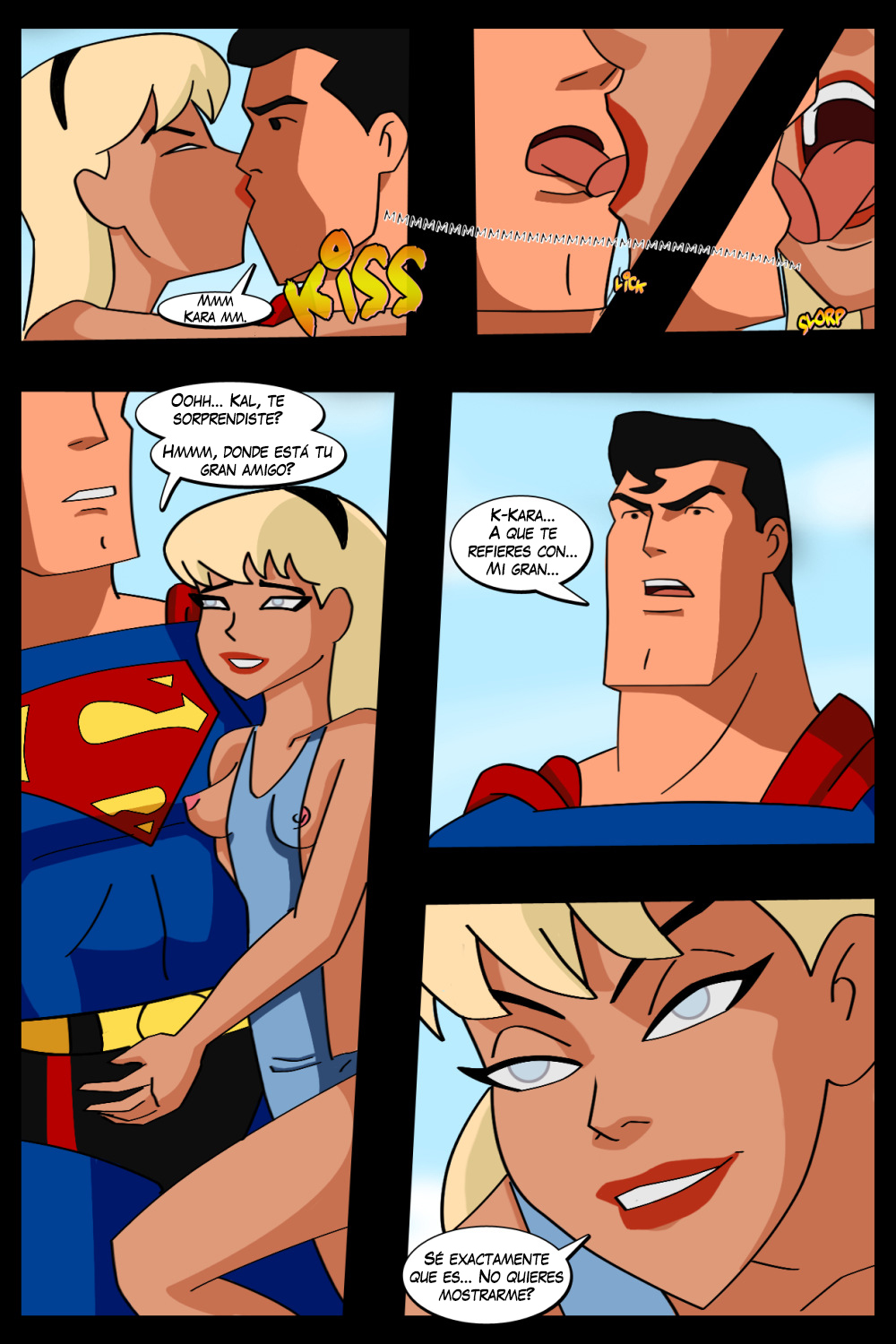 Supergirl Adventures Horny Little Girl 2 - Página 4