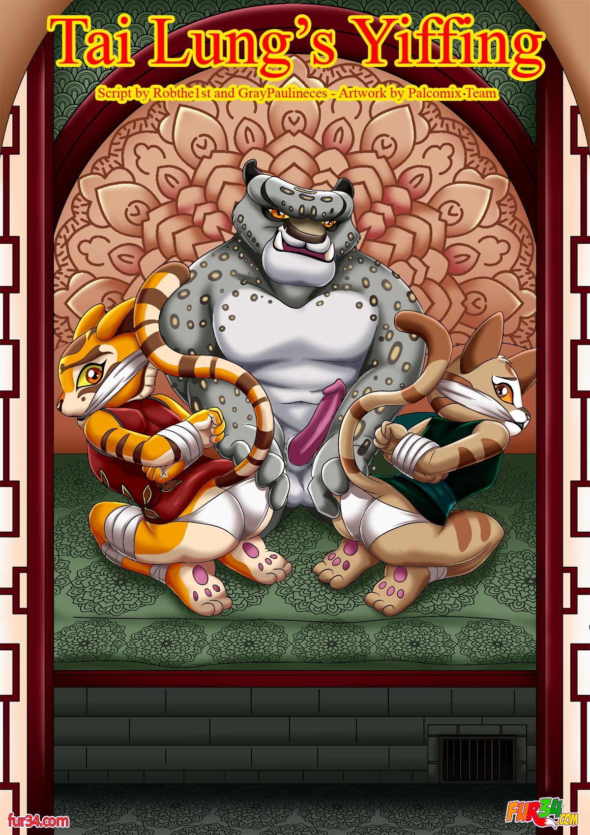 Tai Lung’s Yiffing – Palcomix - Página 1