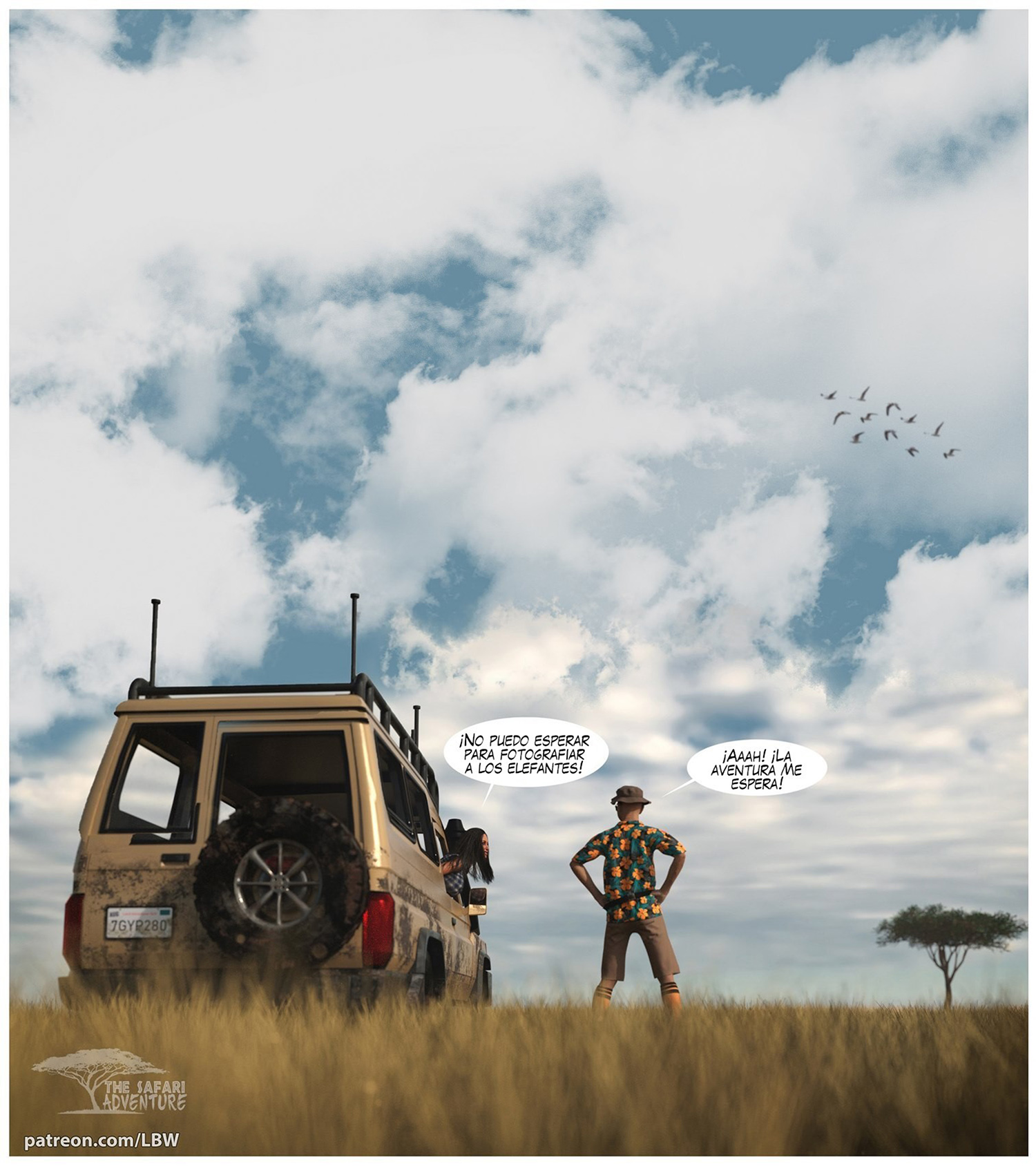 The Safari Adventure – LBW - Página 1