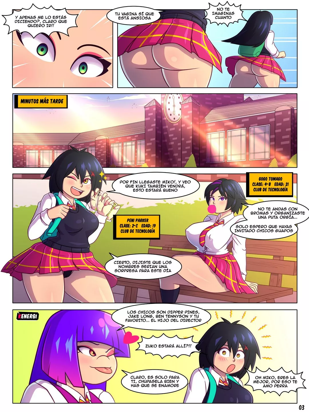Toonworth Academy – Kenergi - Página 3