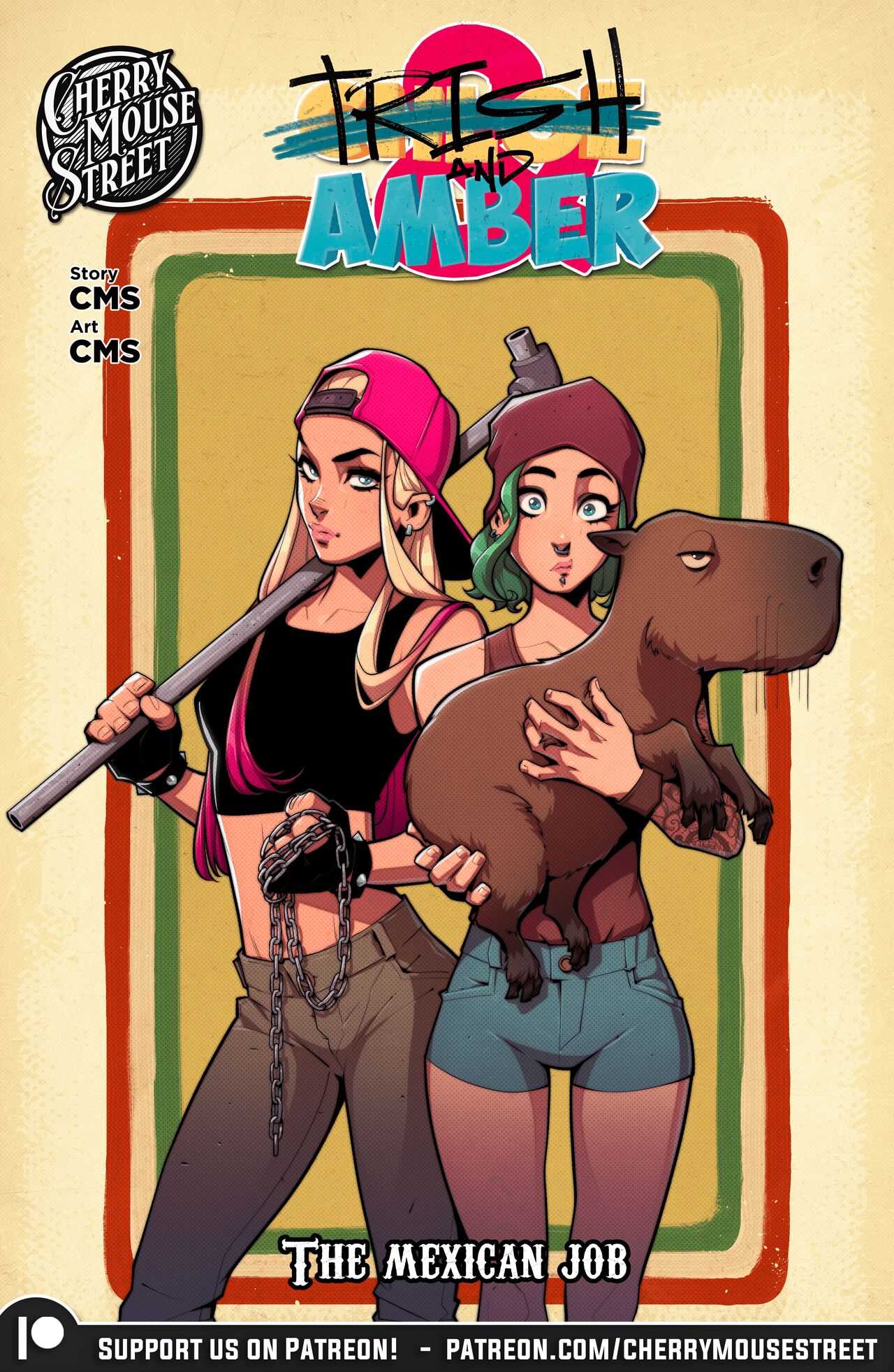 Trish and Amber The Mexican Job – Cherry Mouse Street - Página 1