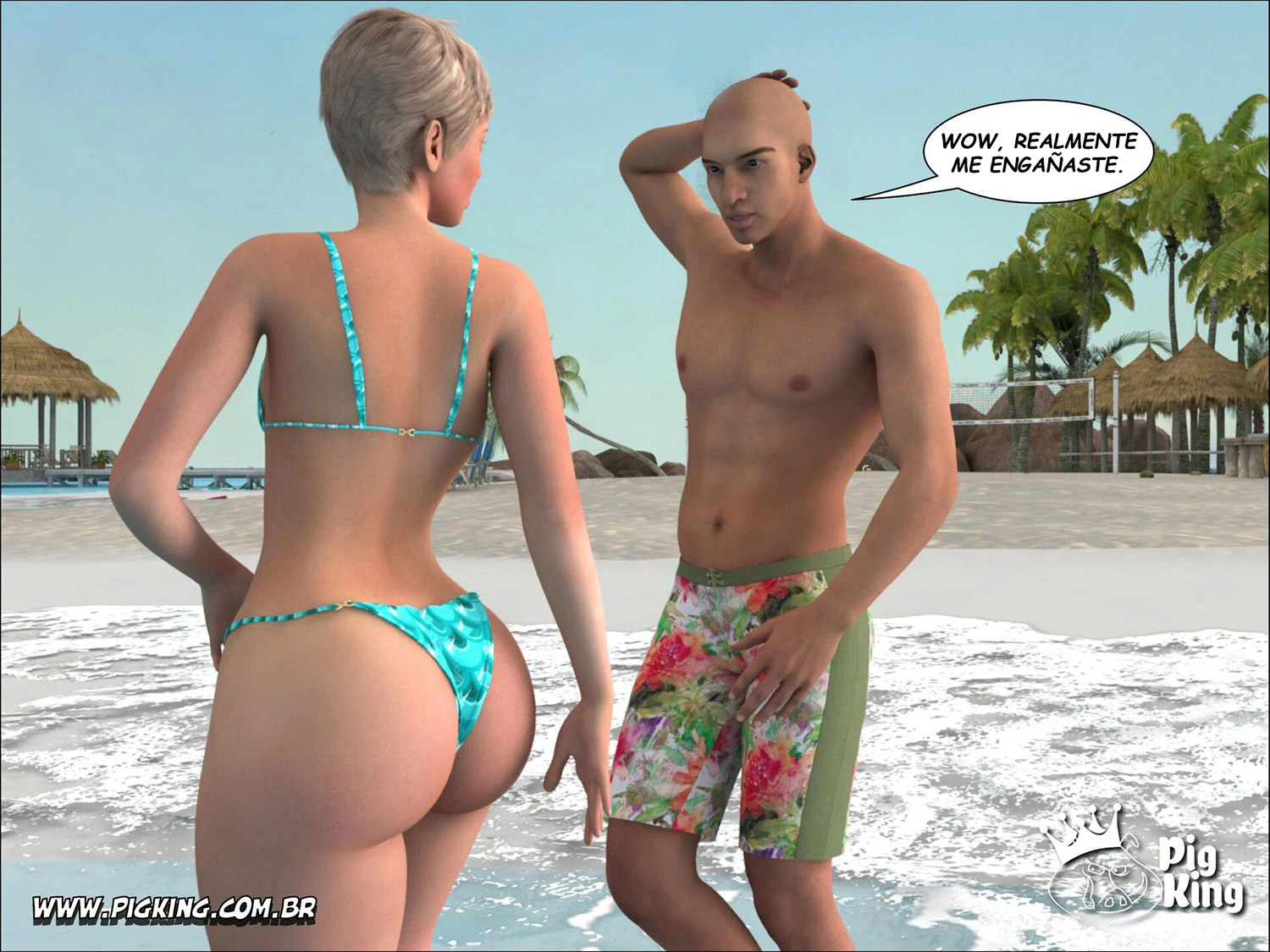 Tropical Paradise – Pig King - Página 12