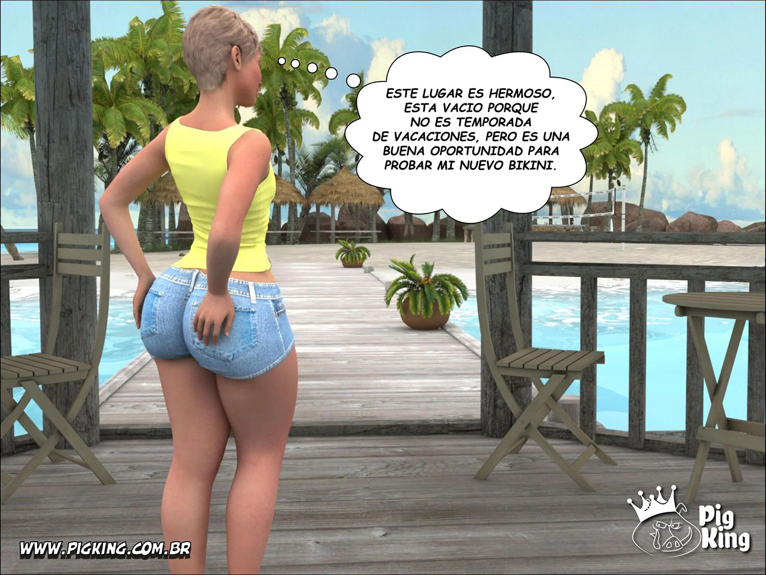 Tropical Paradise – Pig King - Página 2