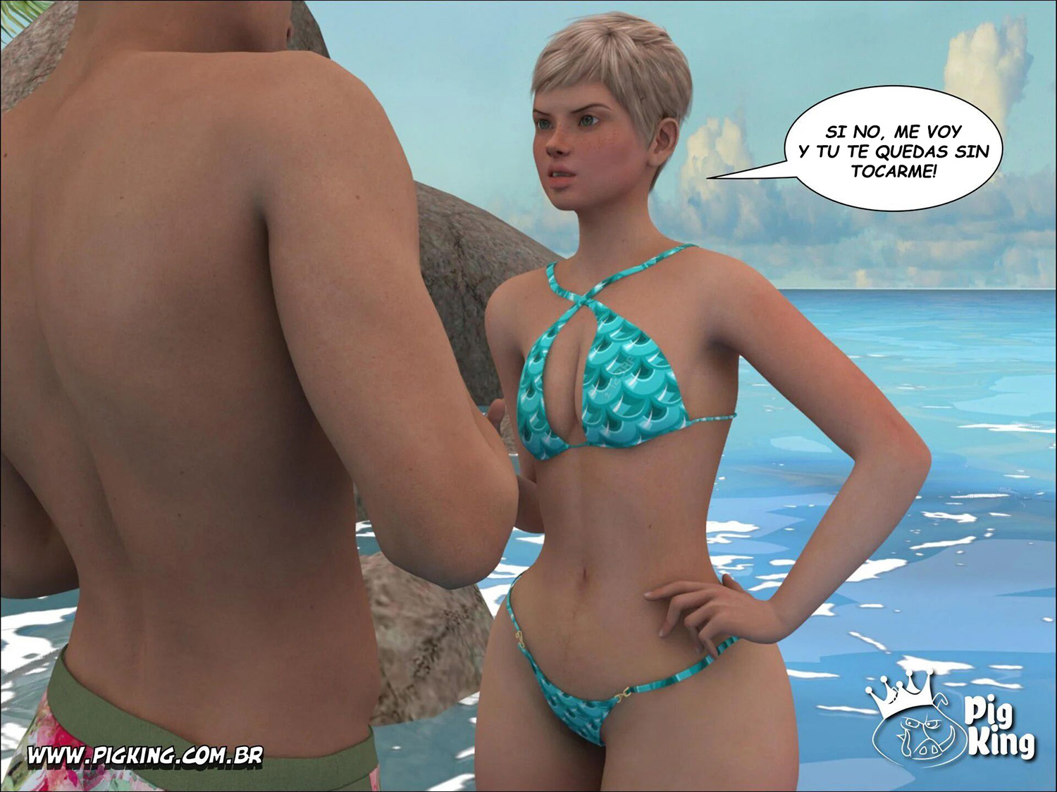 Tropical Paradise – Pig King - Página 28