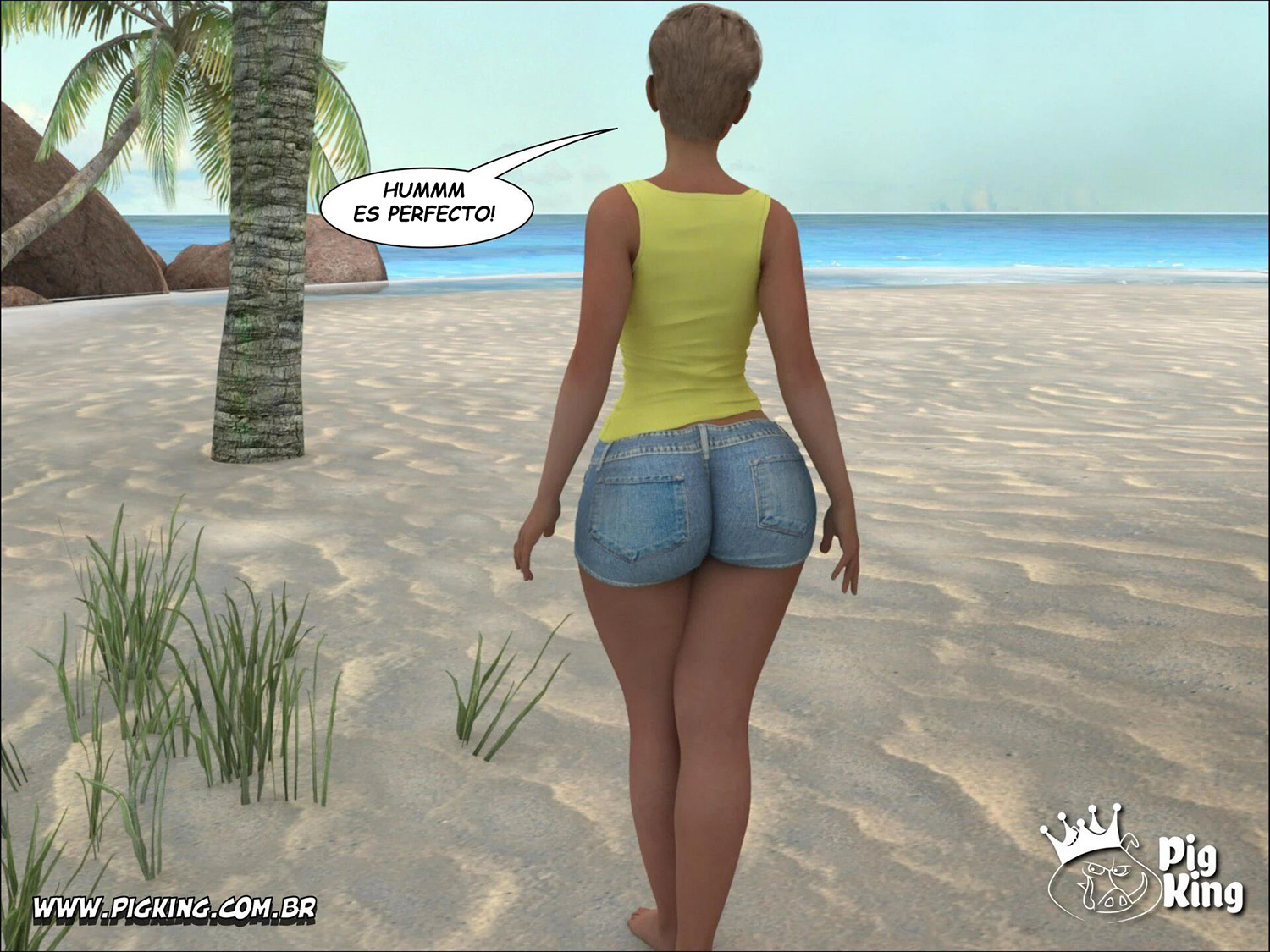 Tropical Paradise – Pig King - Página 4