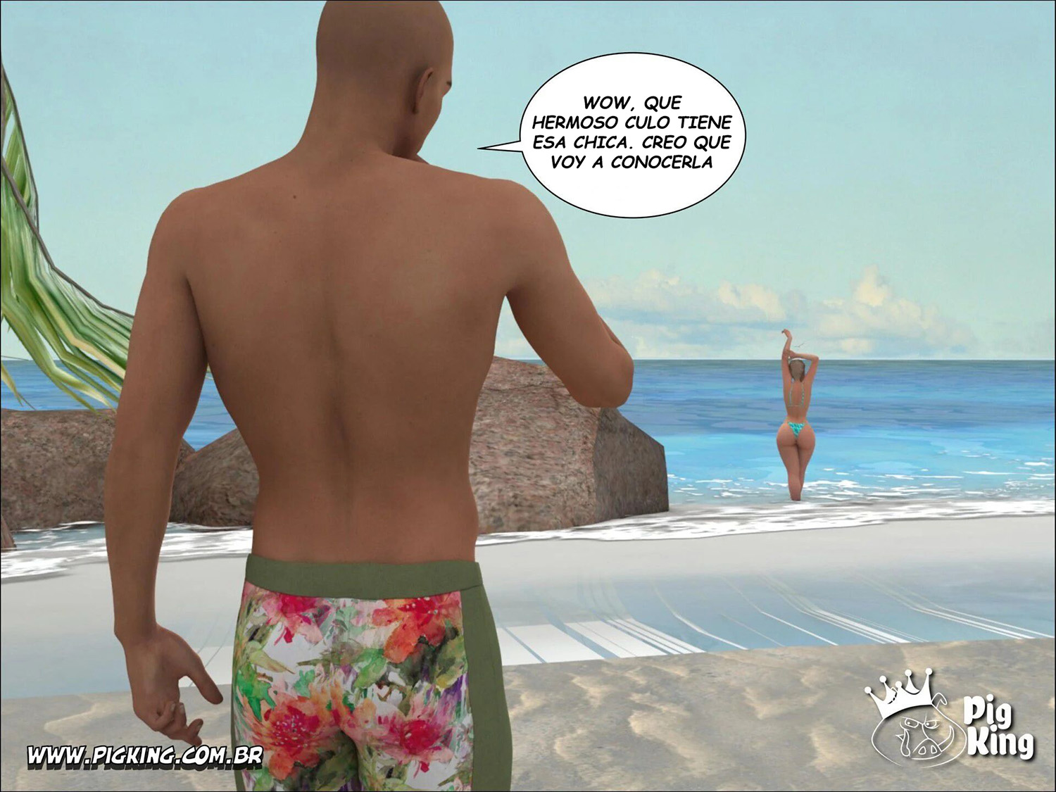 Tropical Paradise – Pig King - Página 9