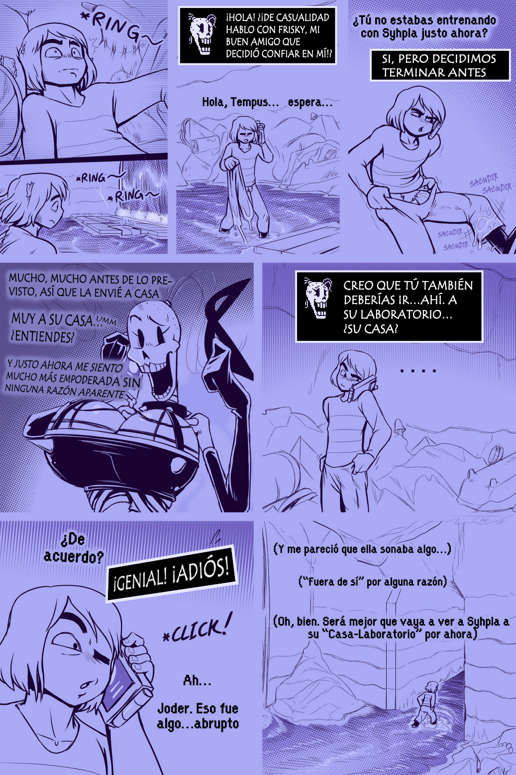 Under(Her)Tail 8 - Página 3