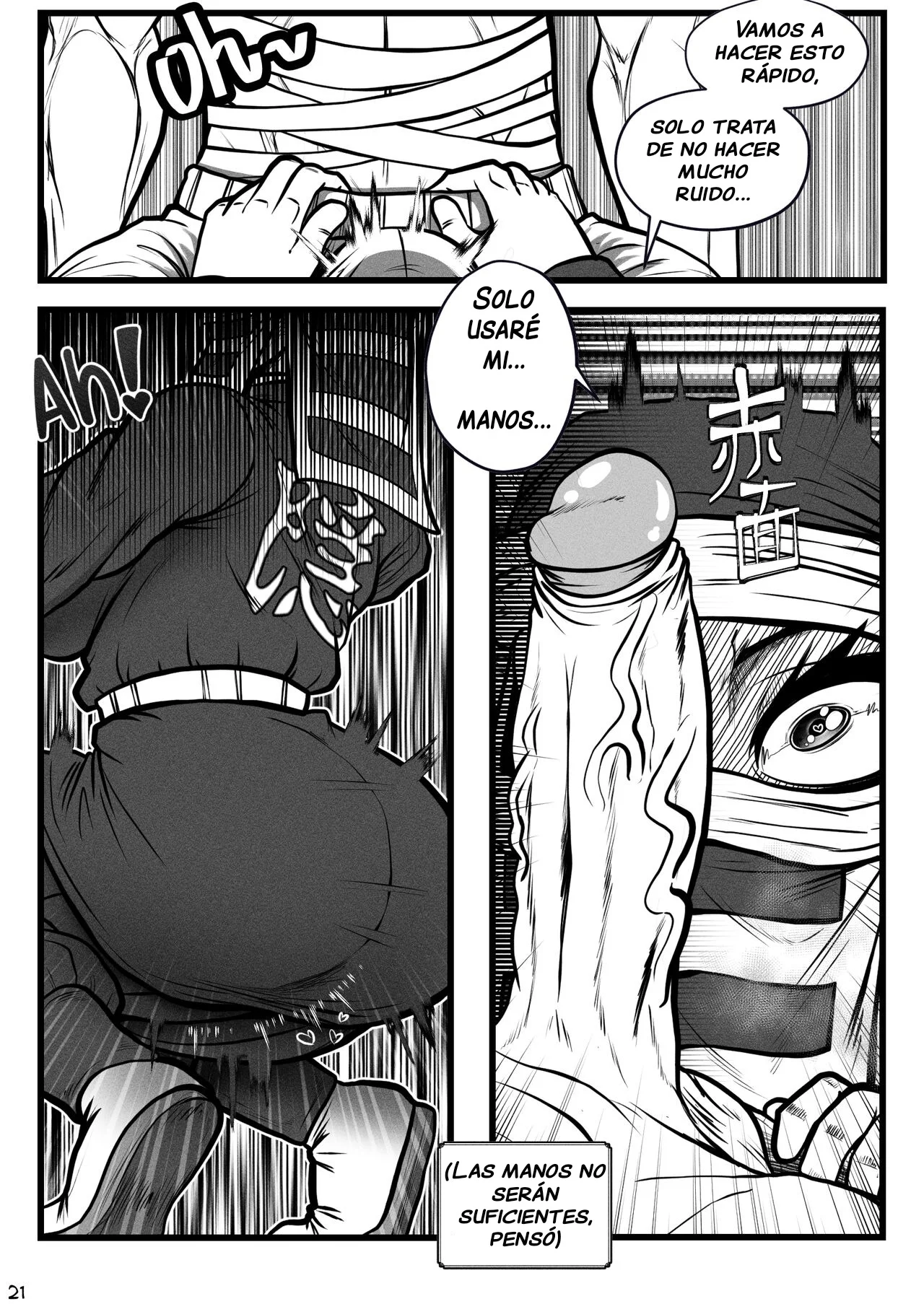 Unwritten Services of a Kakushi – Bluewolfartista - Página 21