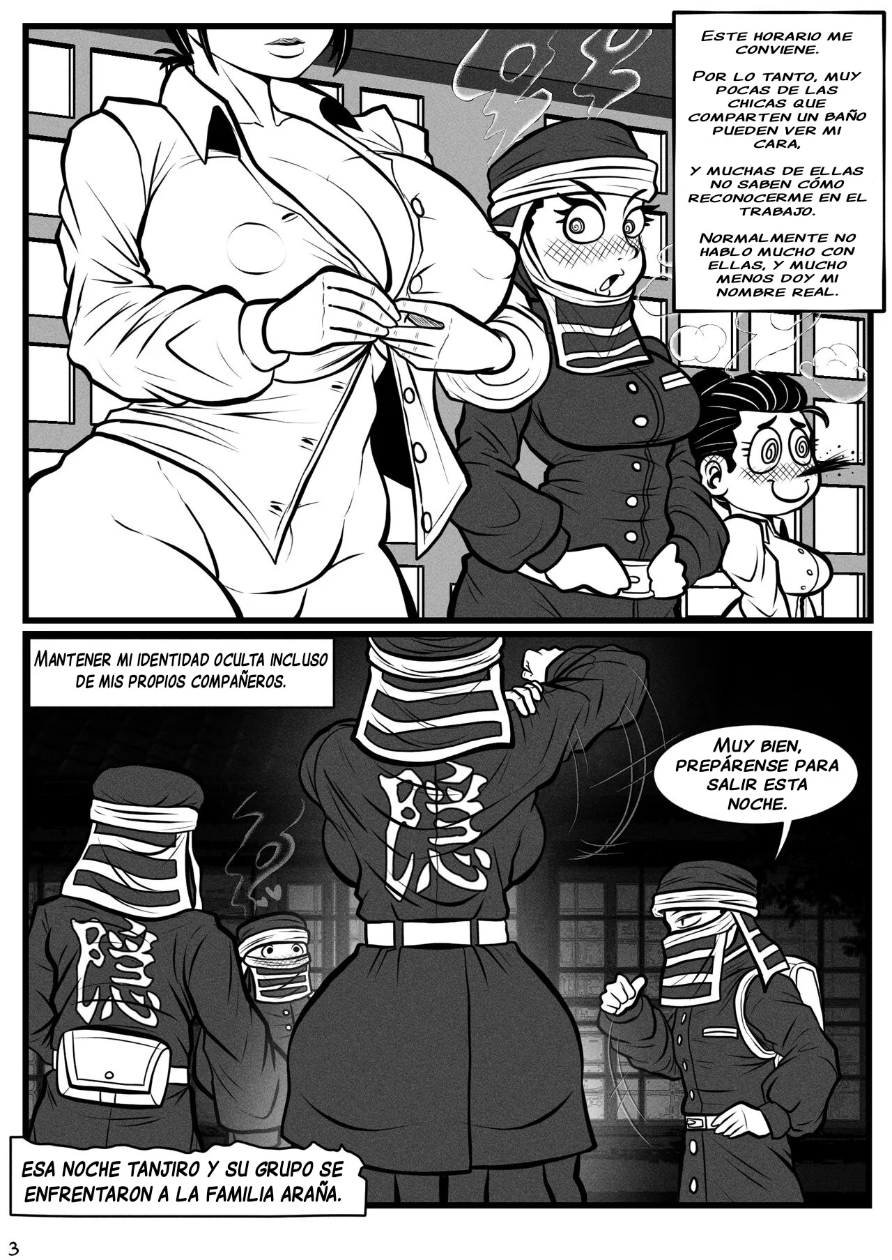 Unwritten Services of a Kakushi – Bluewolfartista - Página 3