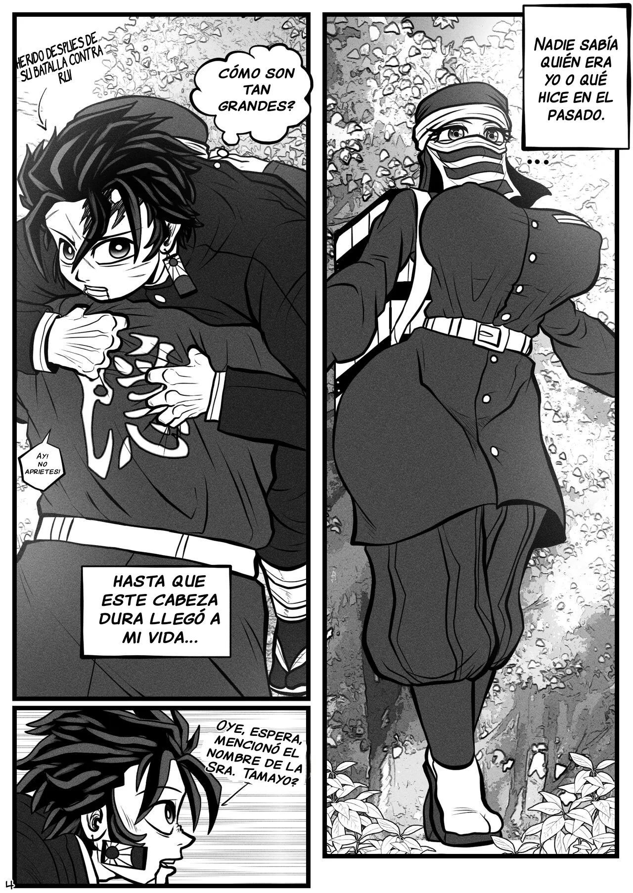 Unwritten Services of a Kakushi – Bluewolfartista - Página 4