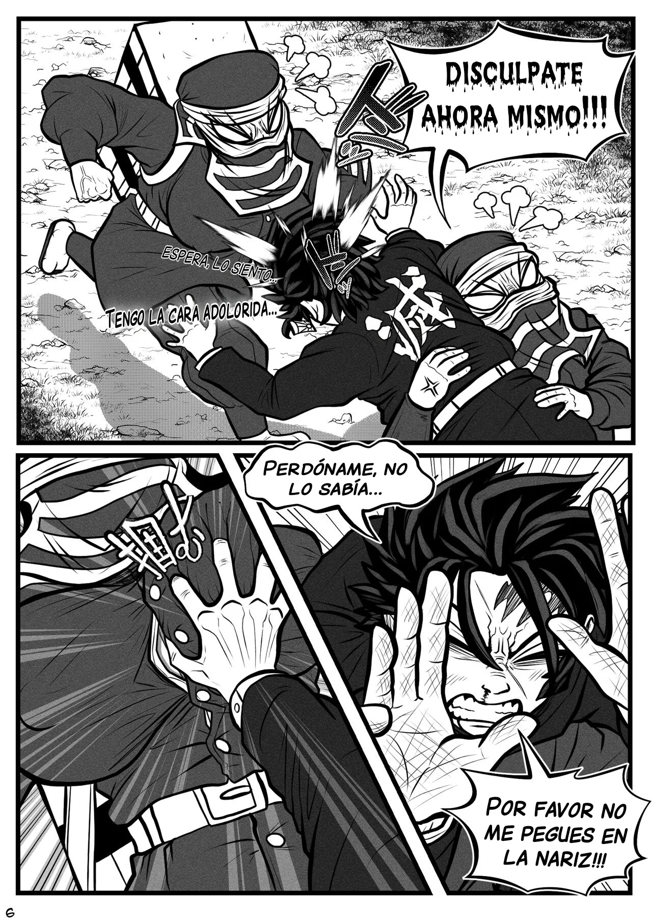 Unwritten Services of a Kakushi – Bluewolfartista - Página 6