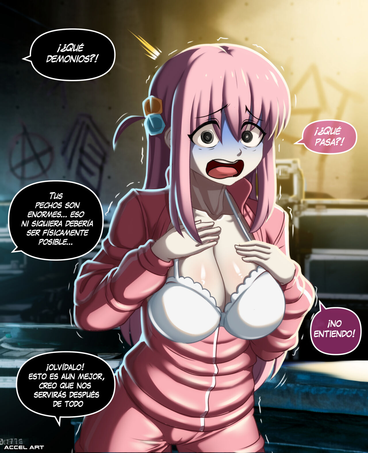 Waifu Metamorphosis 4 Hitori Goto – Accel Art - Página 8