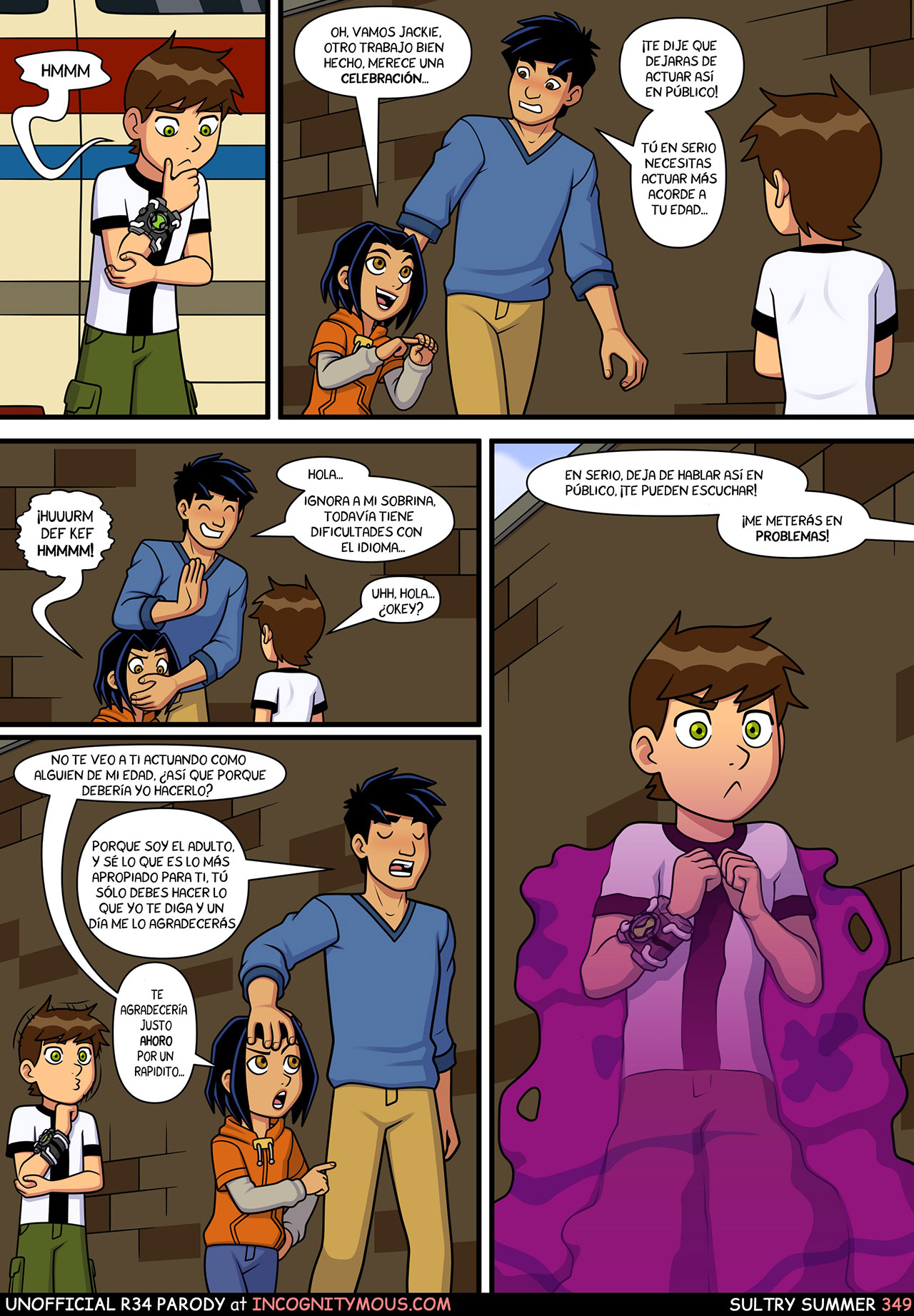 Sultry Summer 5 – Ben 10 - Página 38